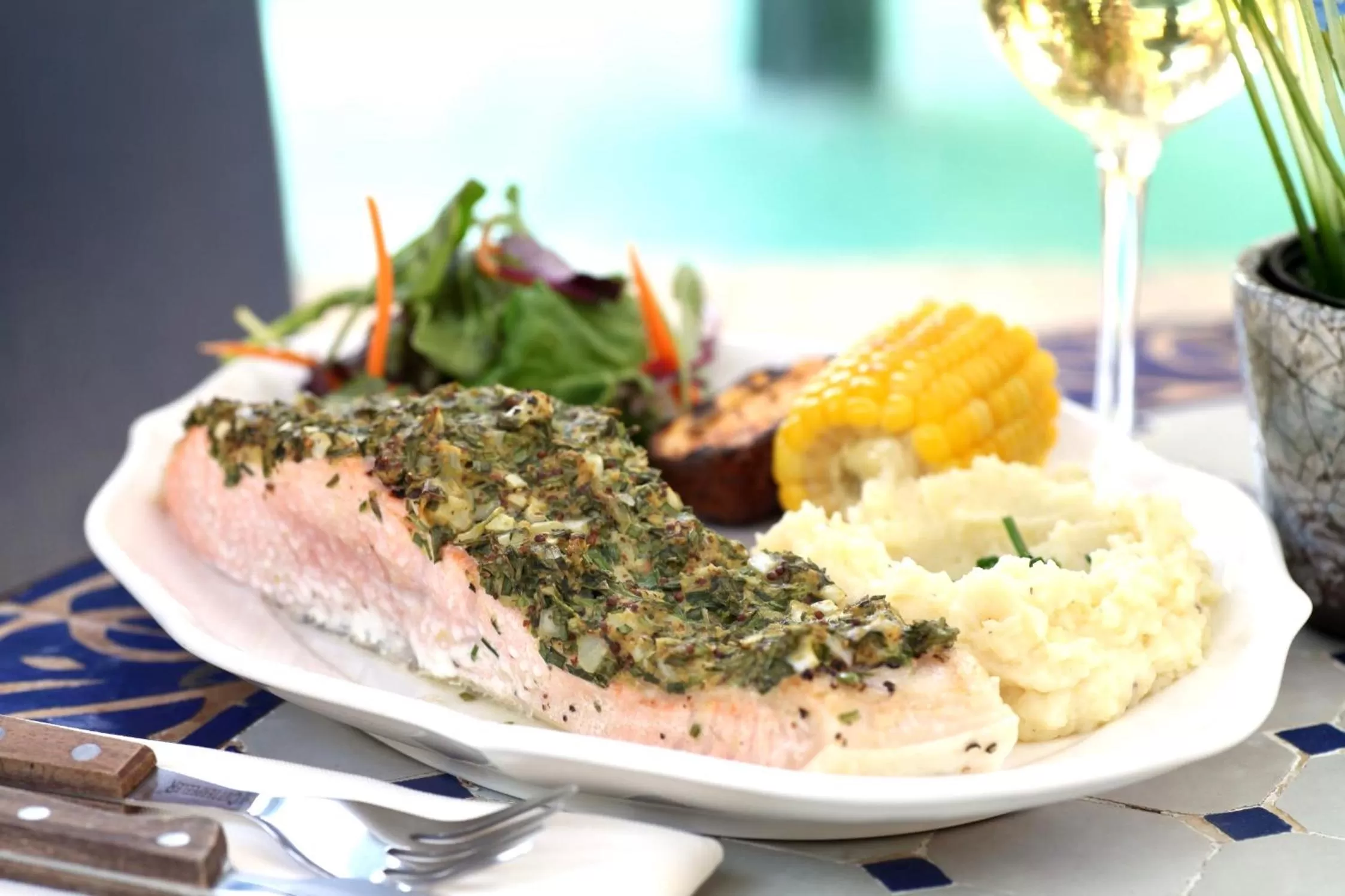 Food and drinks in Beit Shalom Historical boutique Hotel