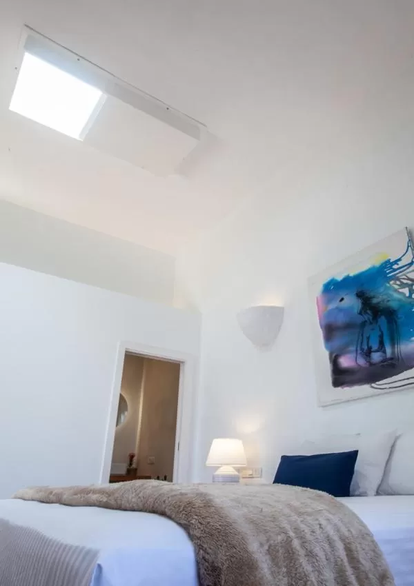 Bed in Los Lirios Hotel Rural - Adults Only