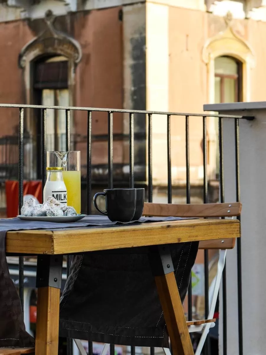 Balcony/Terrace in B&B Sciara Larmisi