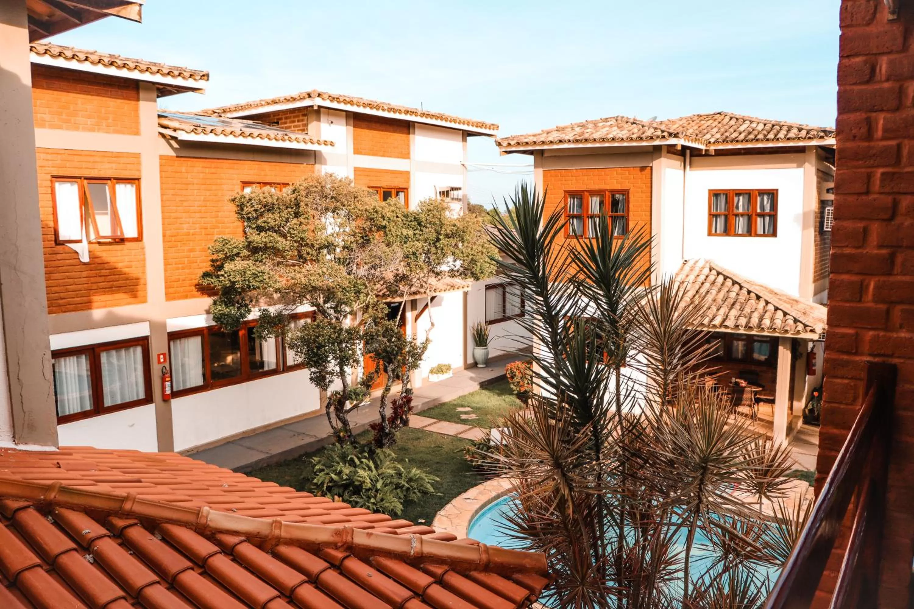 Garden in Pousada e Chale Porto Paraiso