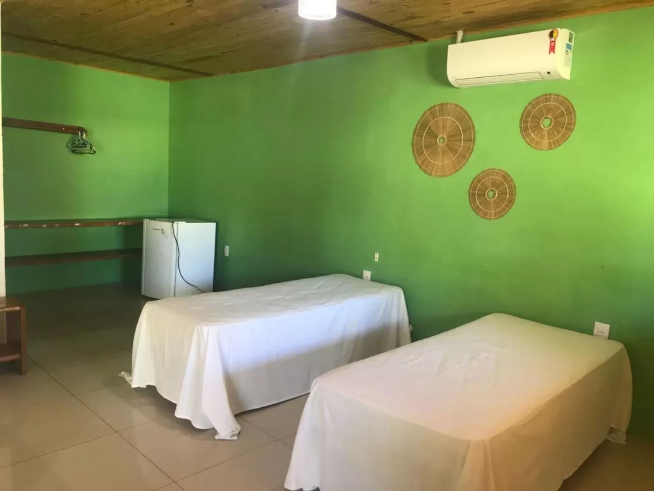 Bed in Pousada e Restaurante Encanto das Águas