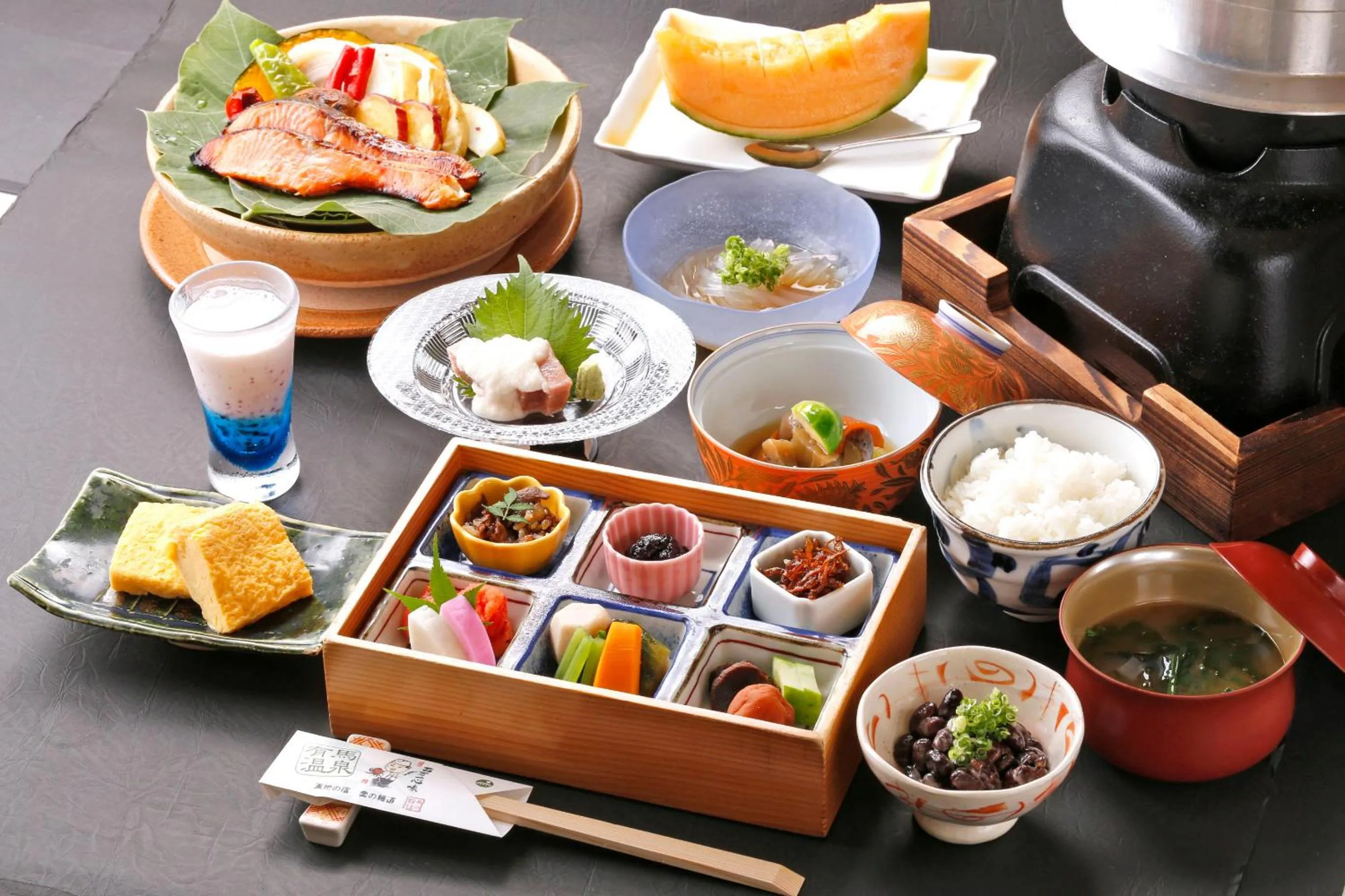 Asian breakfast in Okuno Hosomichi