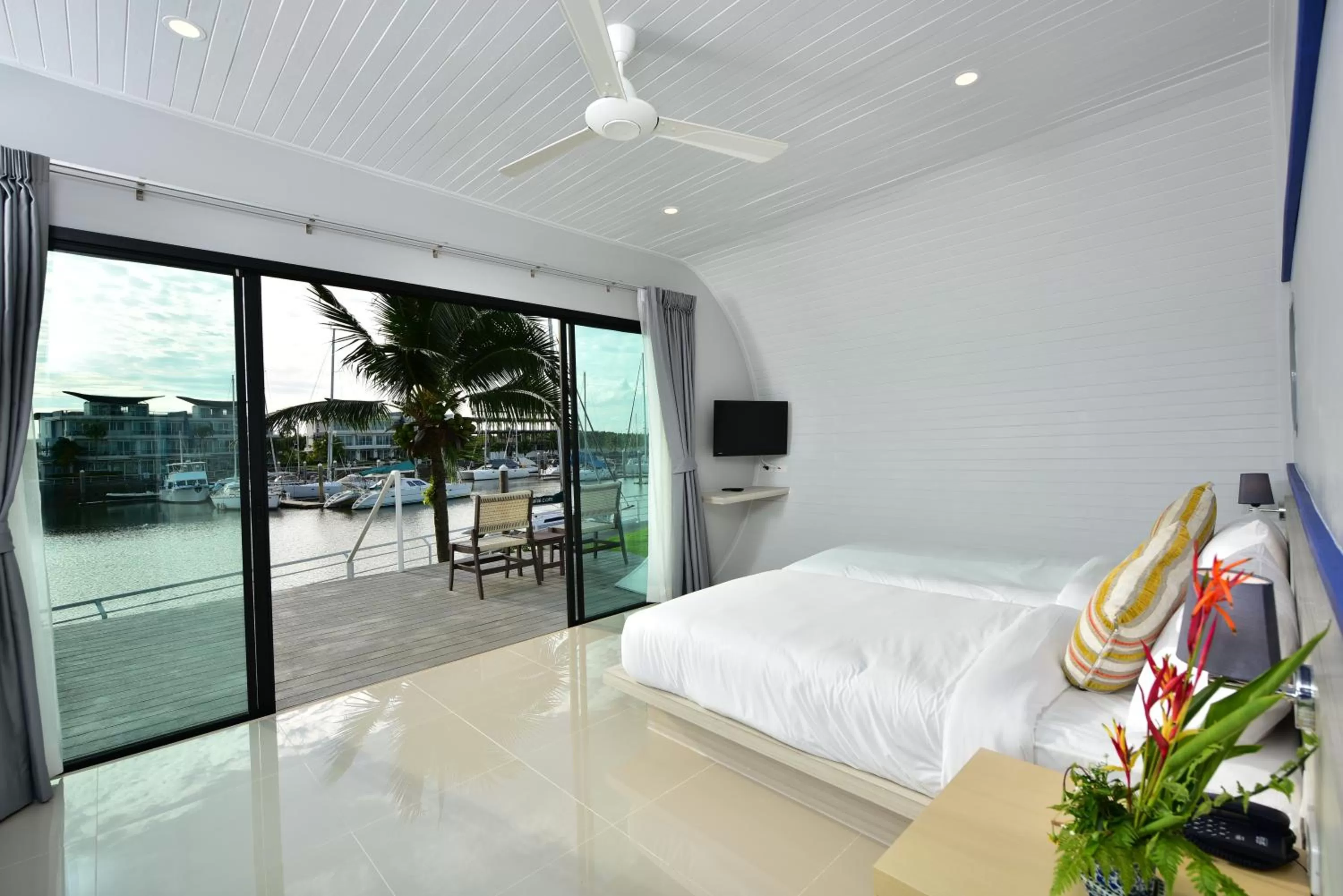 Bed in Krabi Boat Lagoon Resort