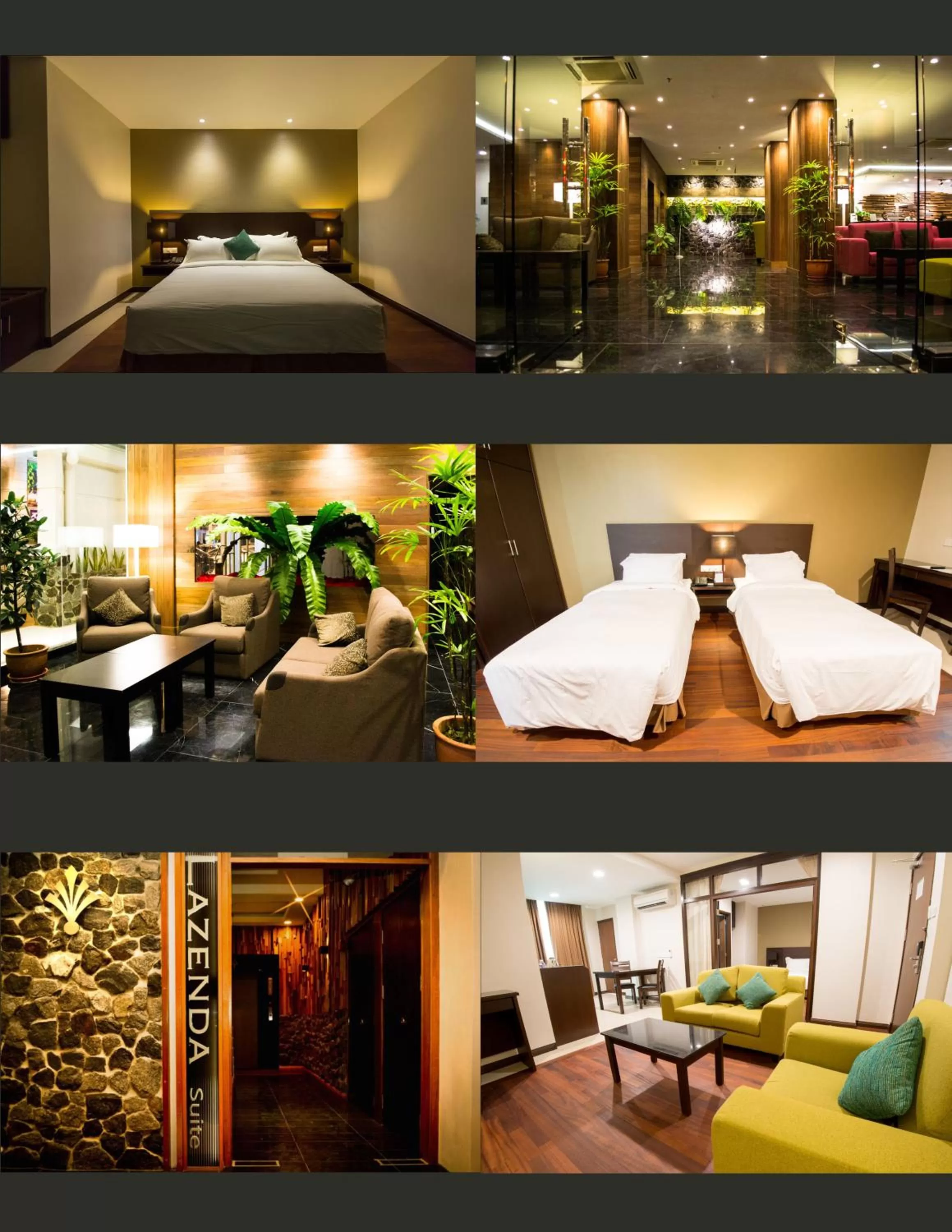 Bed in Lazenda Hotel