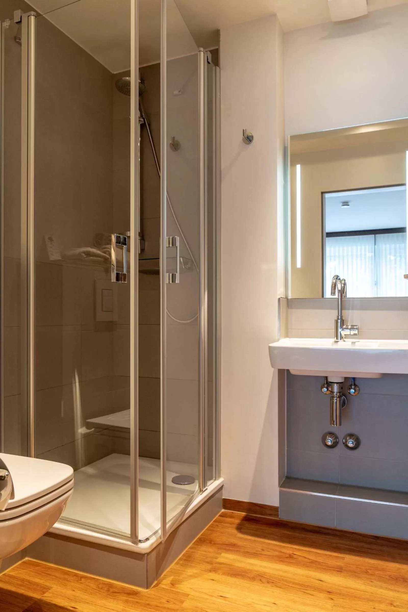 Shower in Frommanns Landhotel