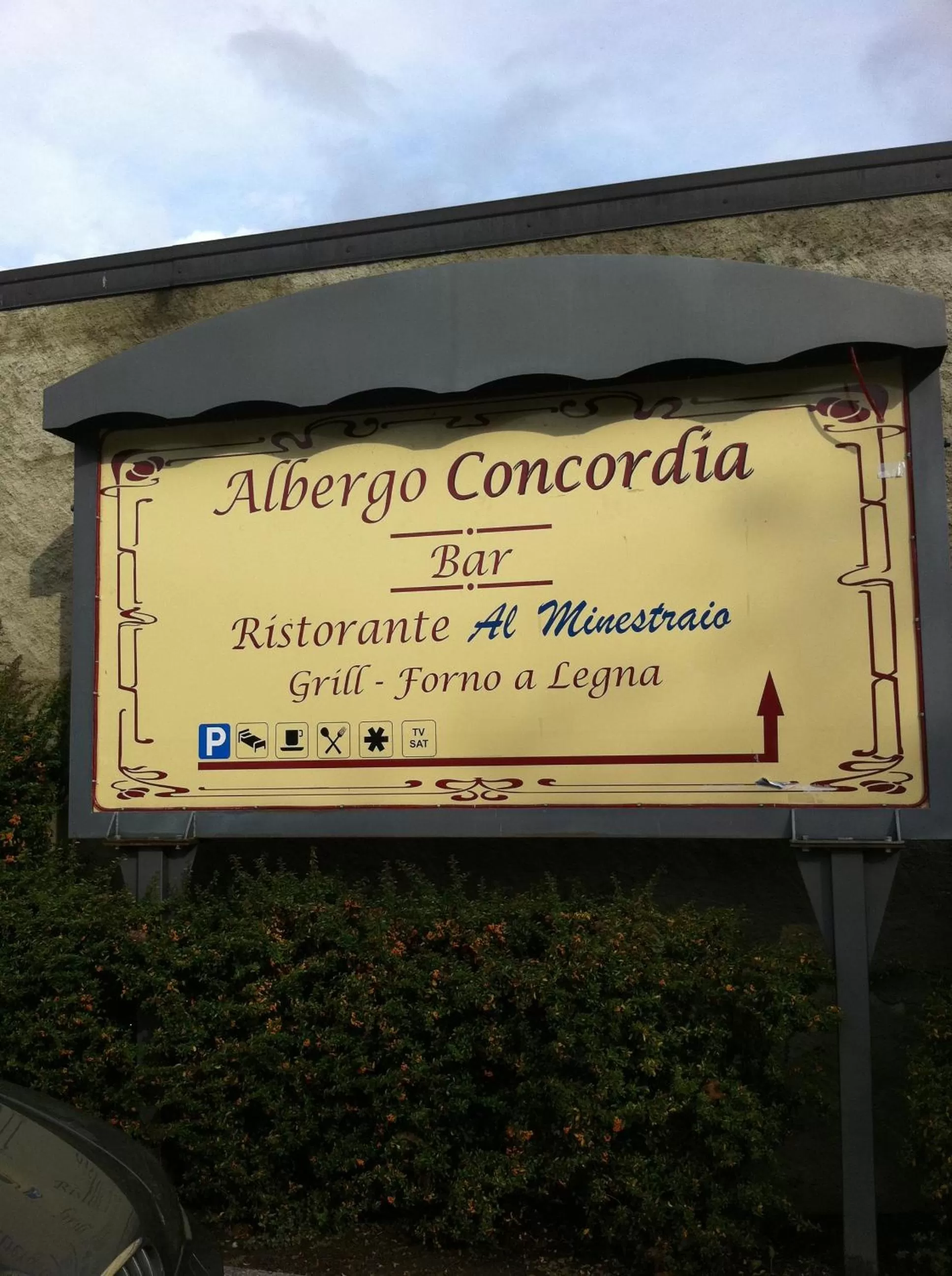 Property logo or sign in Hotel Concordia