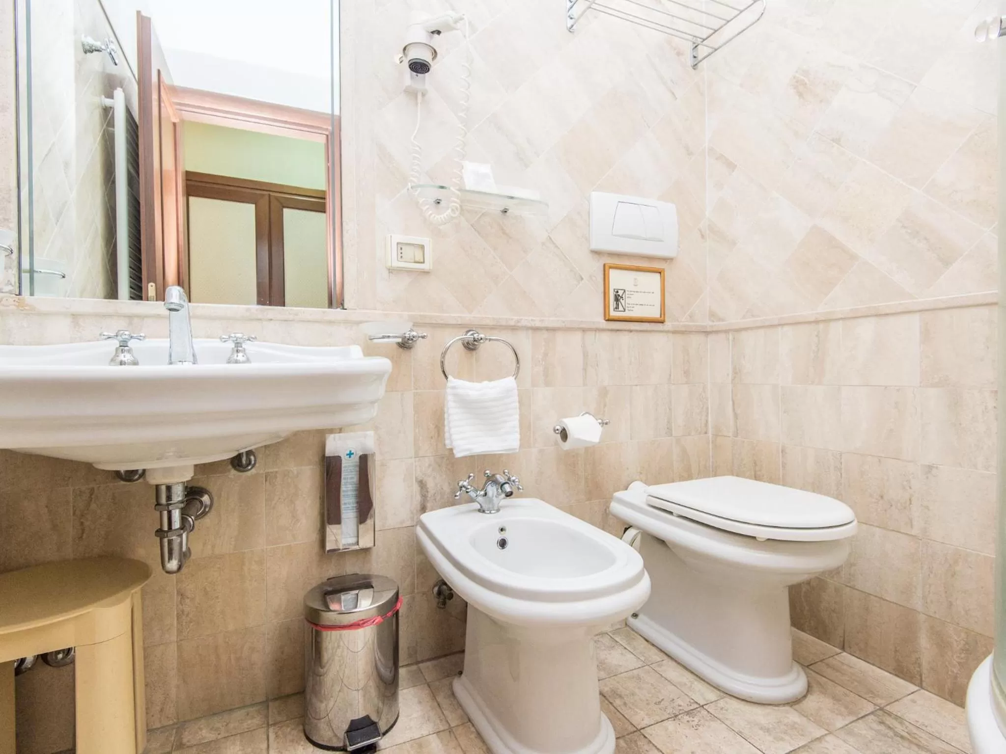 Bathroom in Il Gattopardo Relais