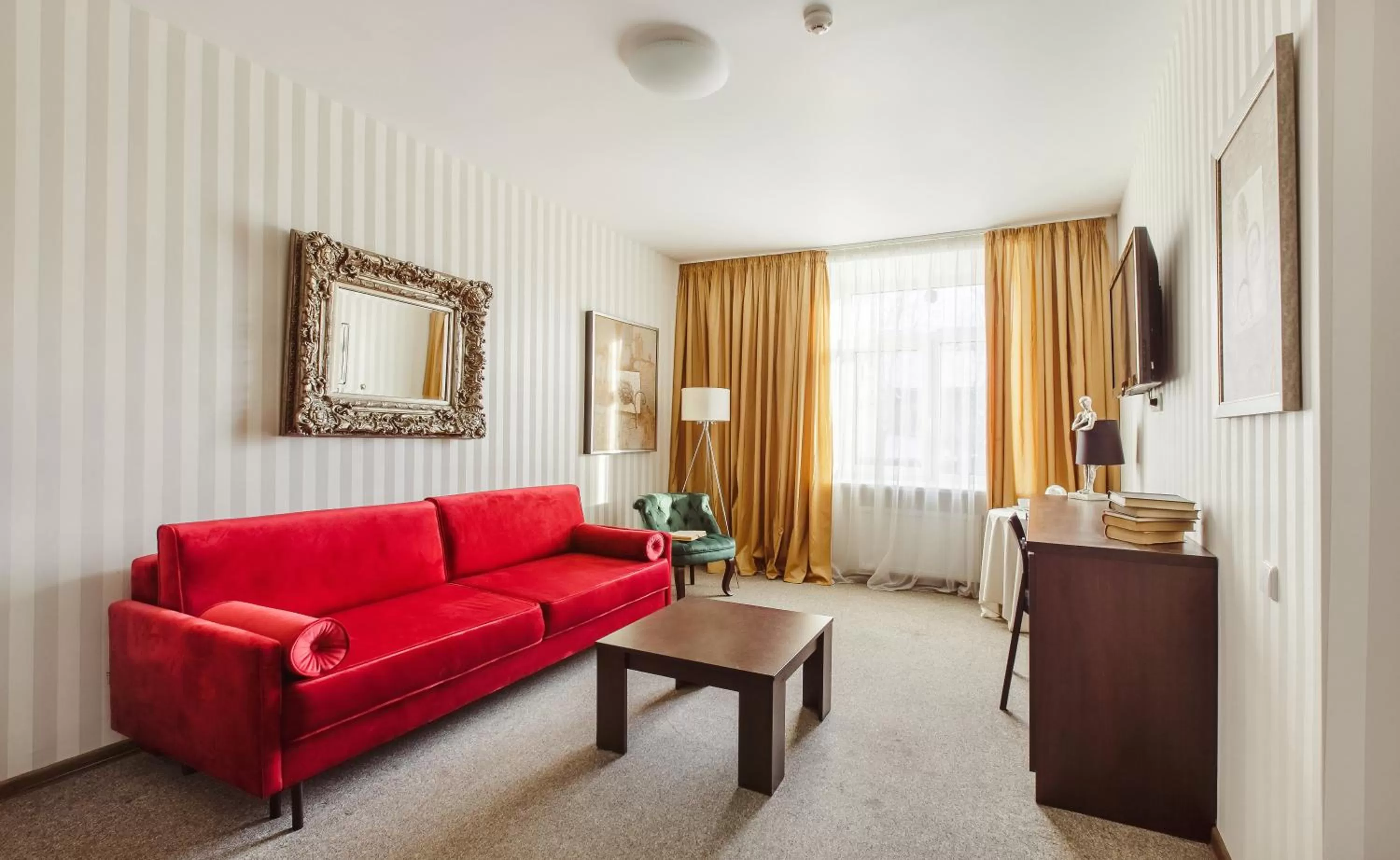 Living room in Old Town Hotel Bohema, Klaipėda