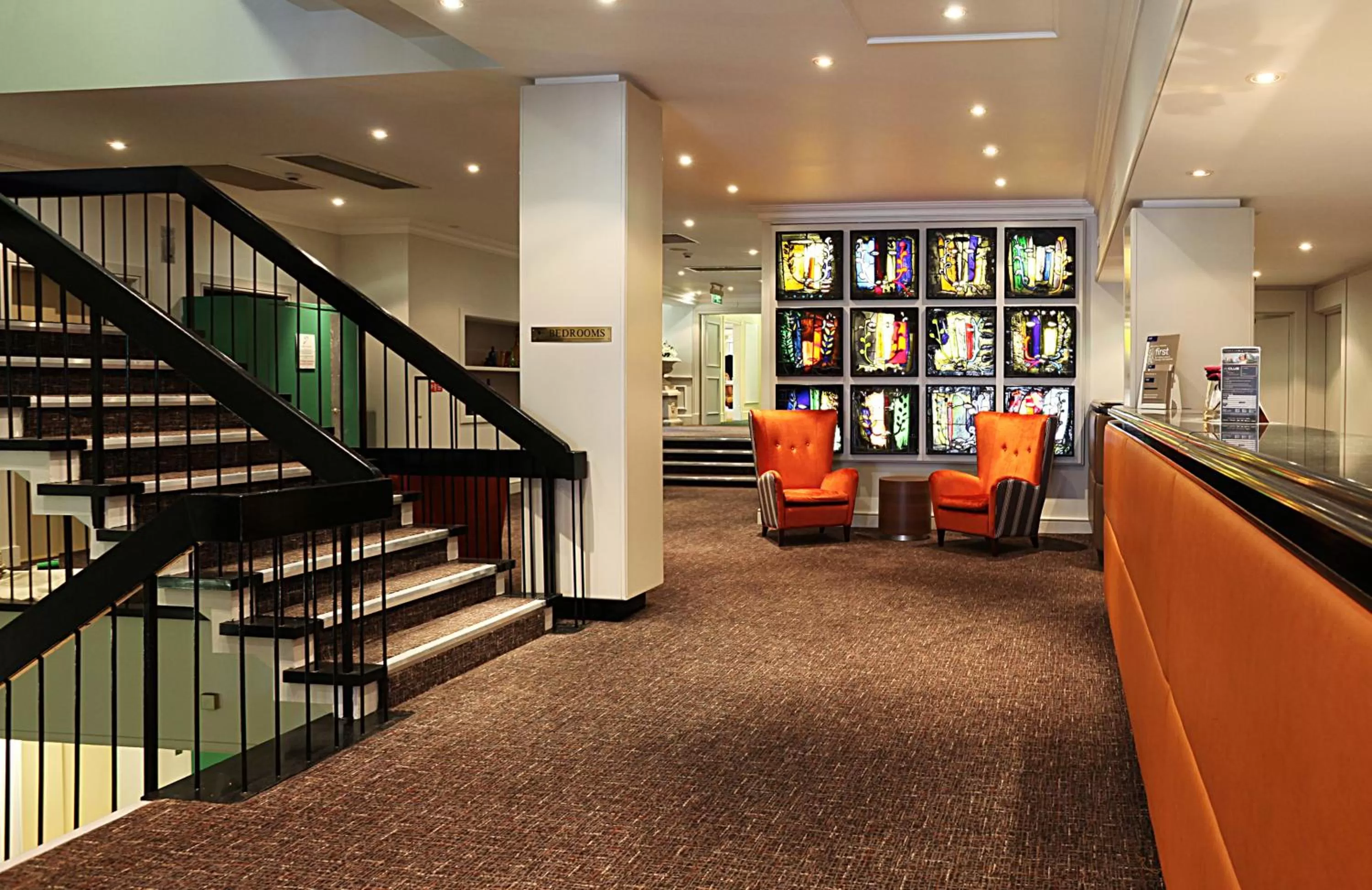 Lobby or reception in Winchester Wessex Hotel by Sunday