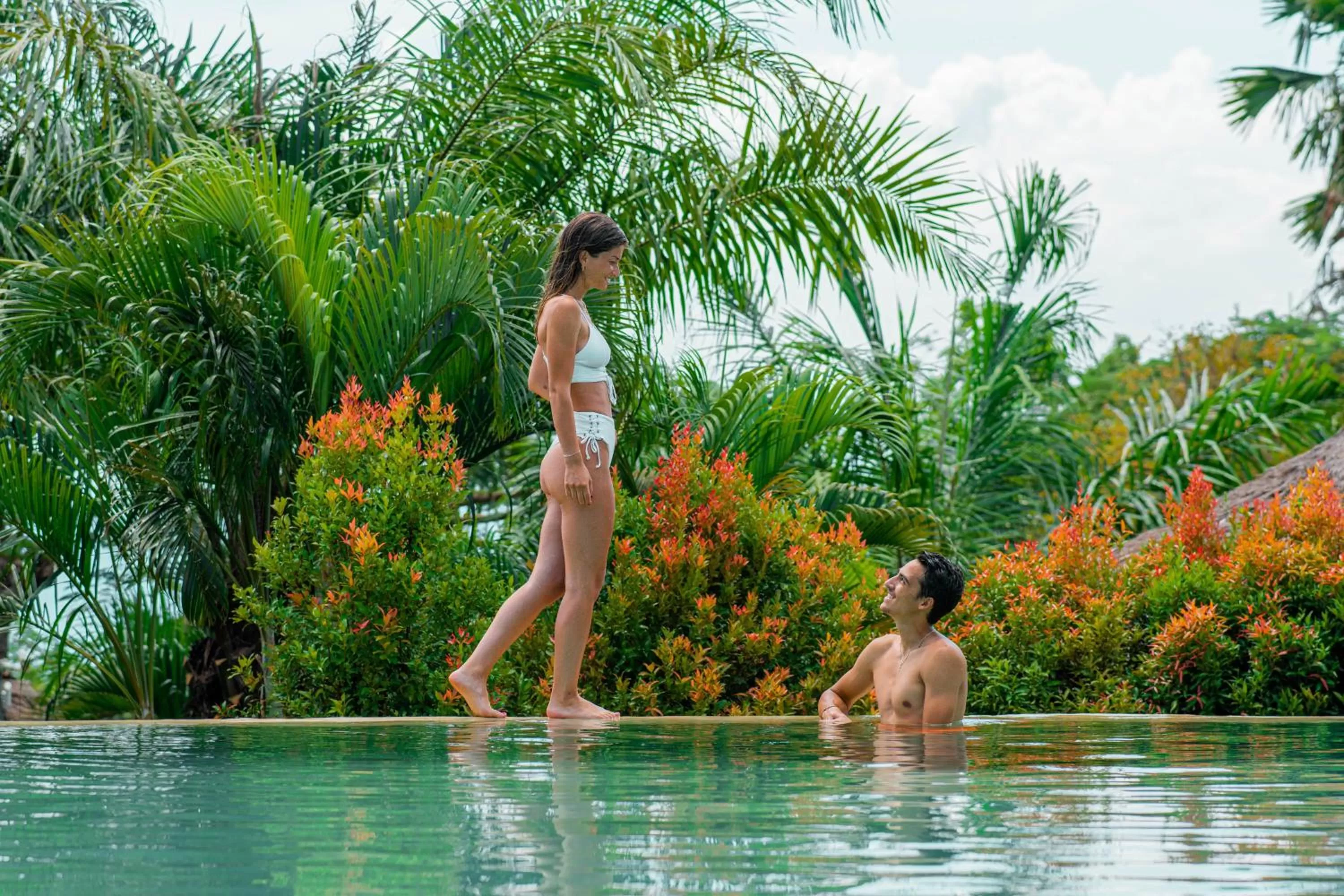 Swimming pool in La Joya Balangan Resort