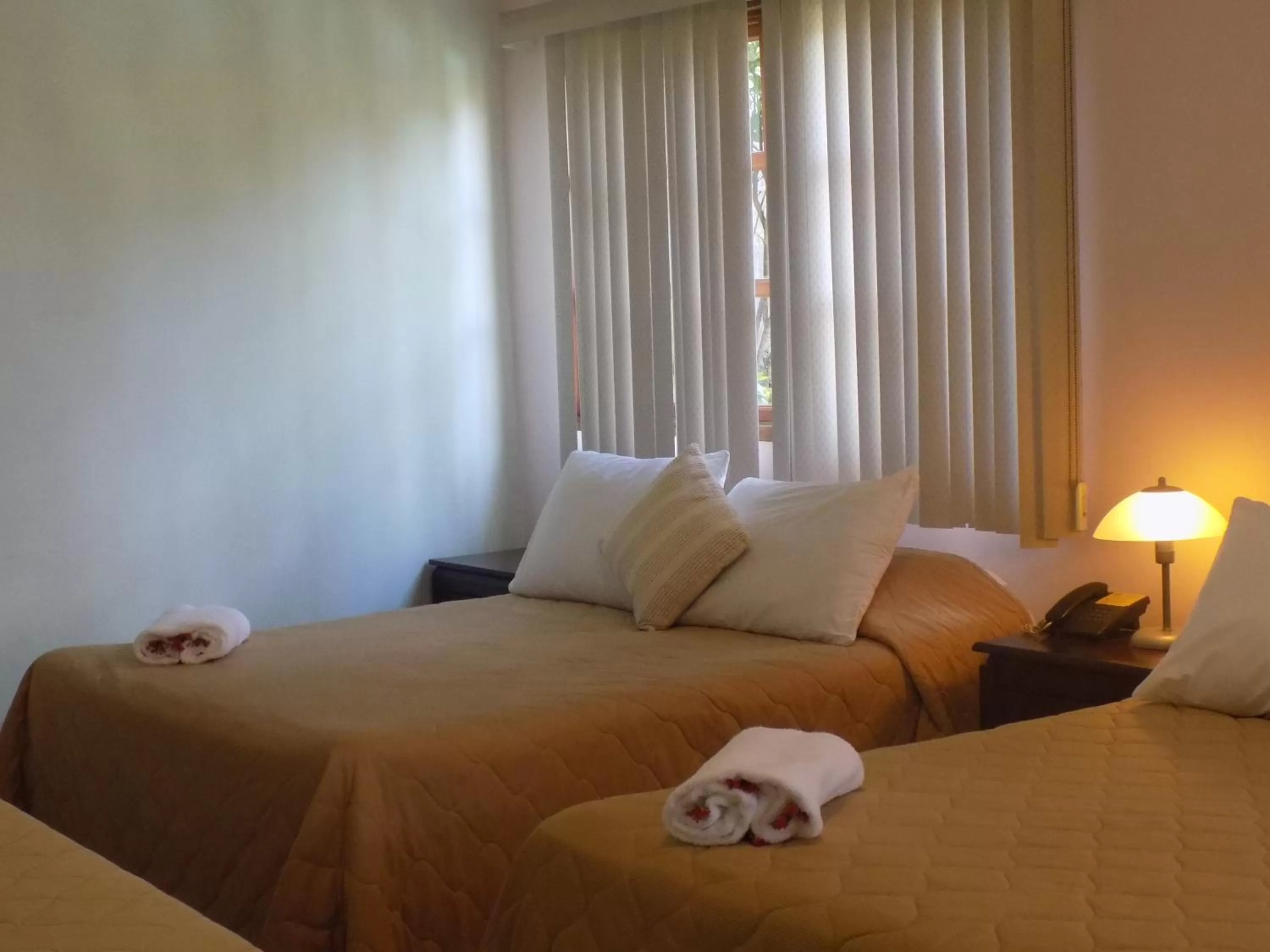 Decorative detail, Bed in Hotel Los Pinos