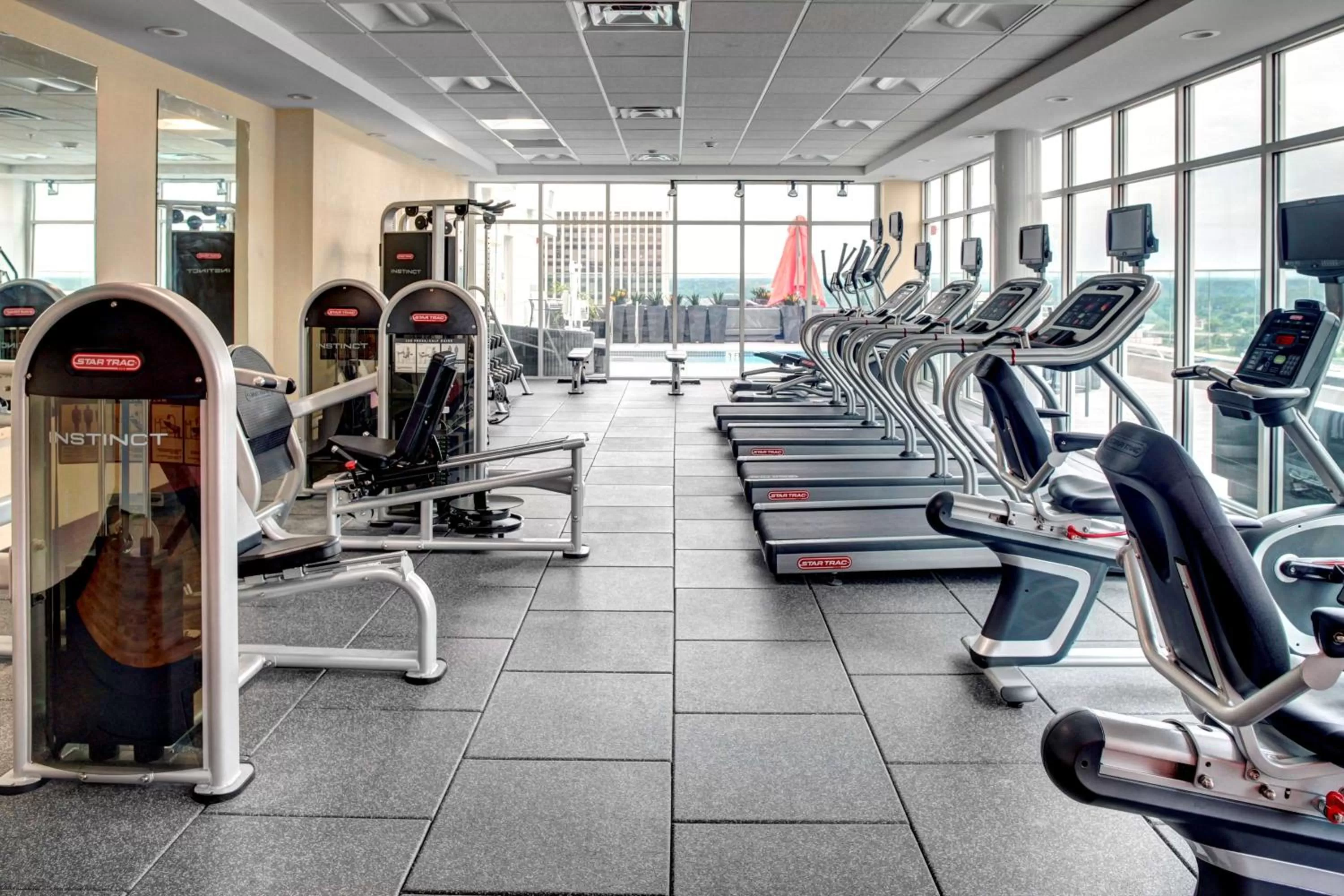 Fitness centre/facilities in Homewood Suites by Hilton Richmond-Downtown