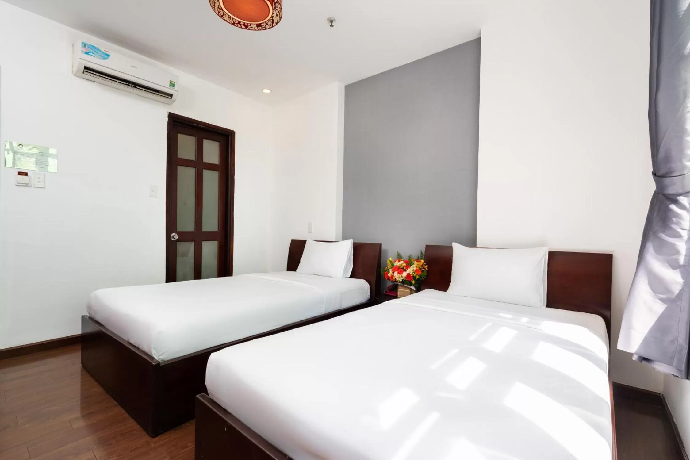 Bed in A&A Toronto Hotel