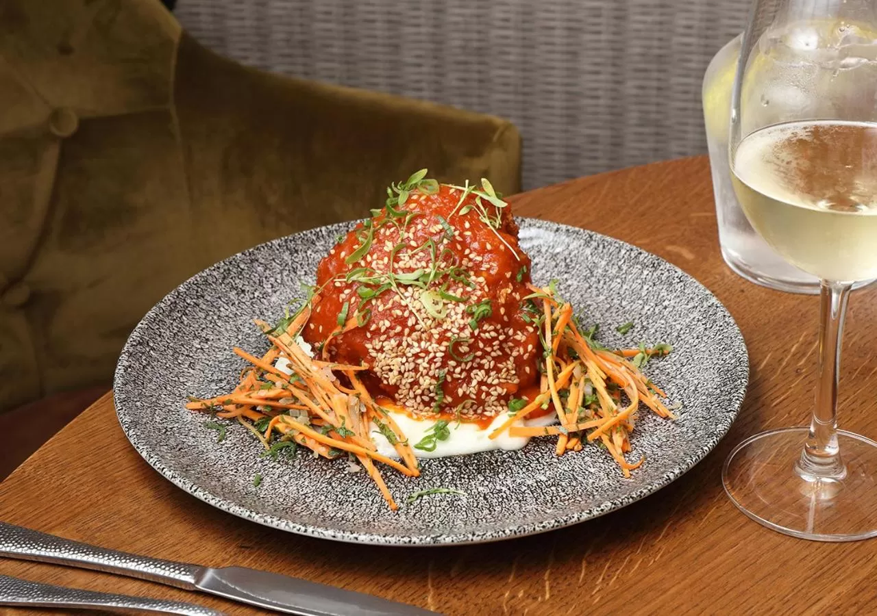 Food in The George Hotel Colchester