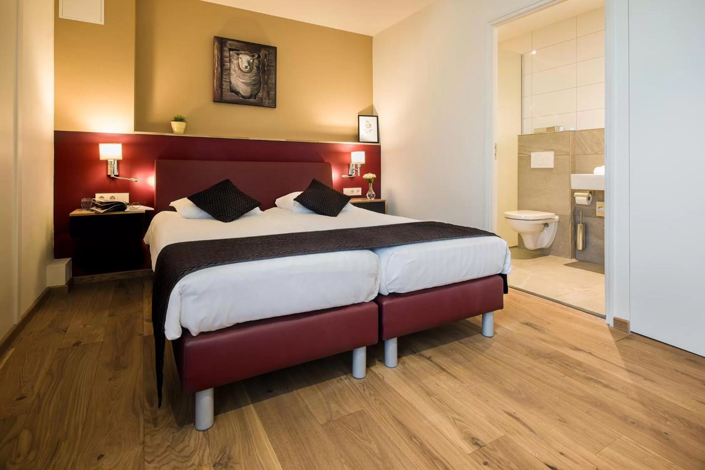 Bed in Hotel & Appartement de Zevende Heerlijkheid