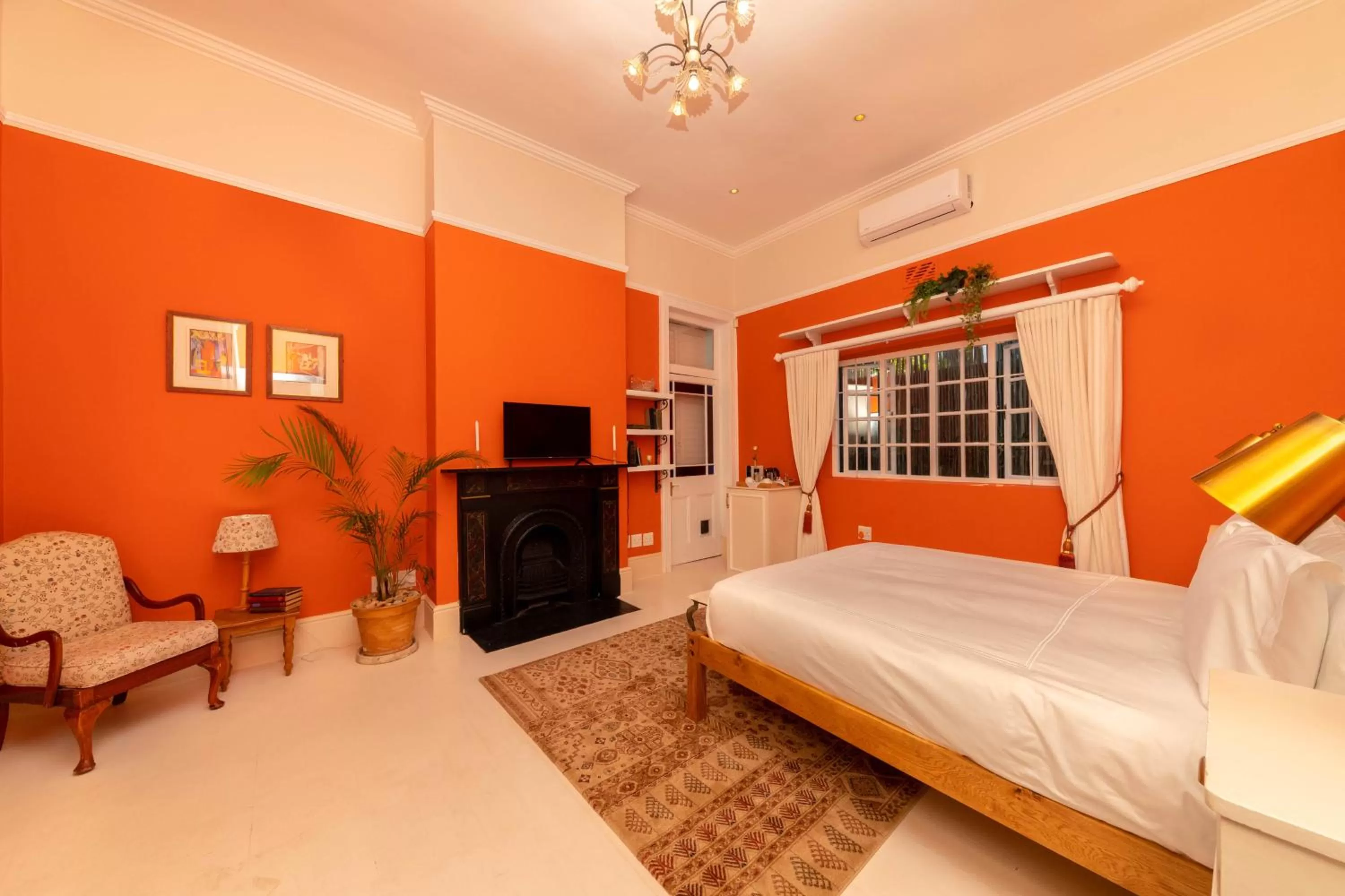 Bed in Amina Boutique Hotel