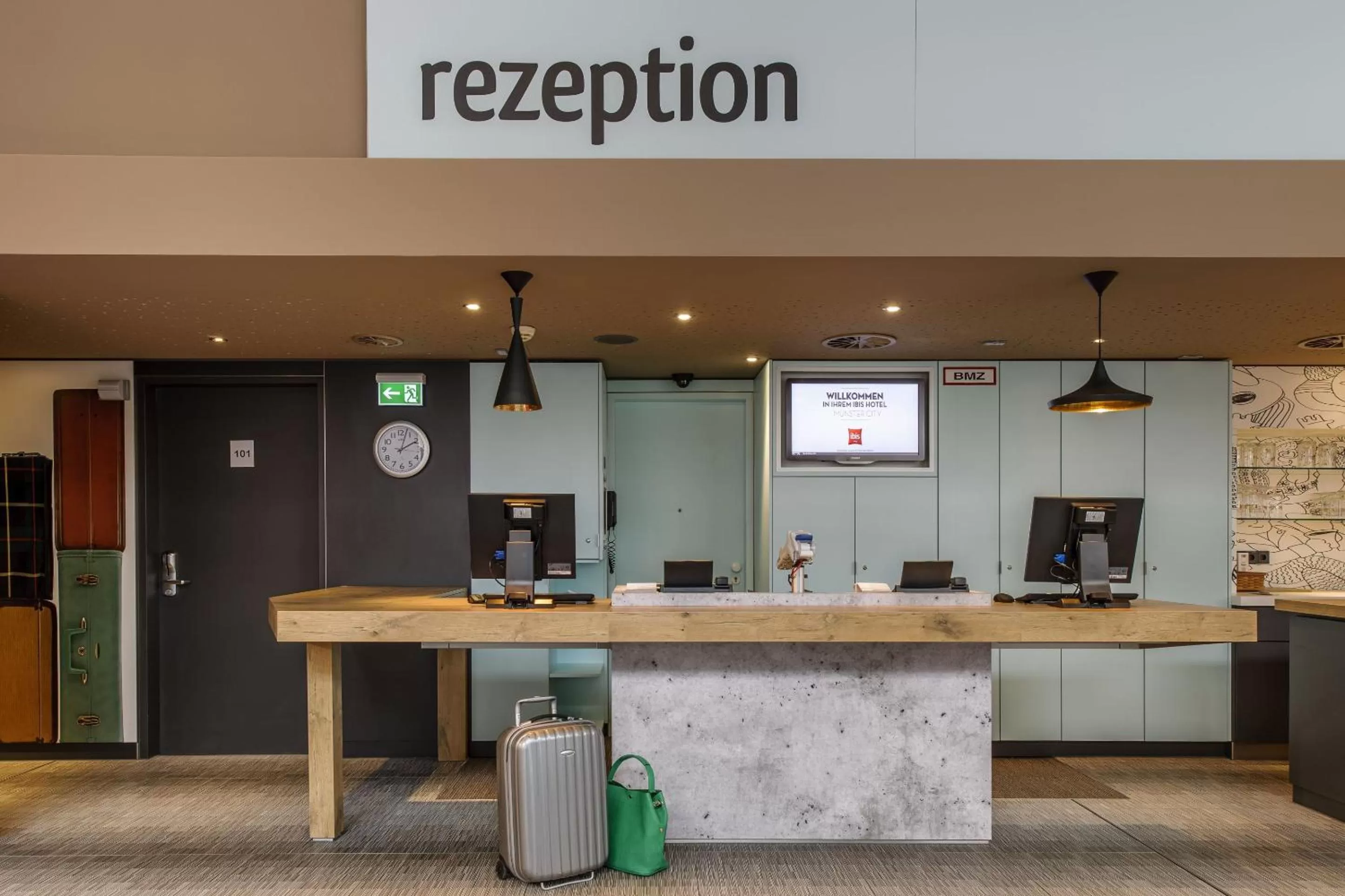 Lobby or reception in Ibis Münster City