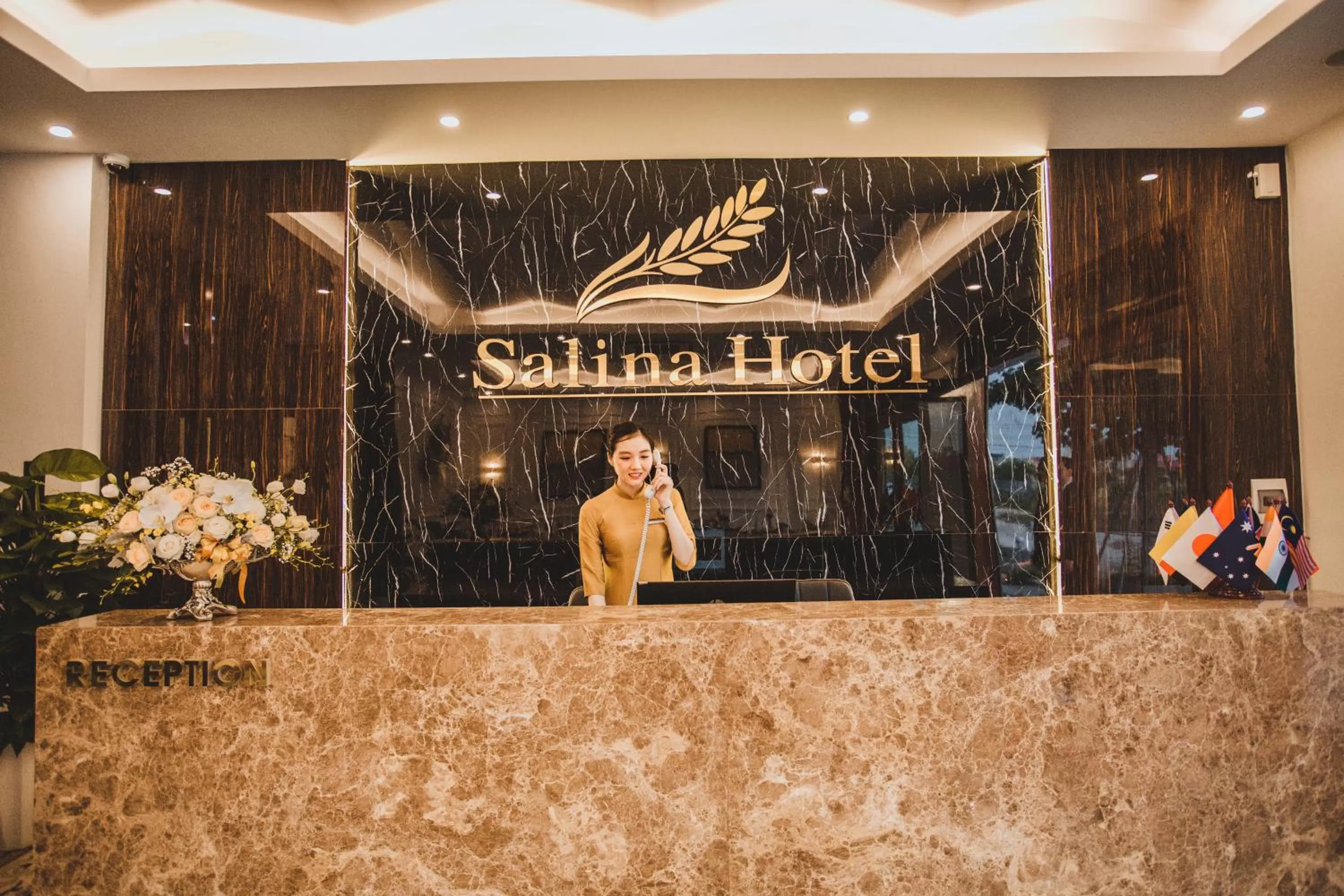 Staff in Salina Hotel Ninh Binh
