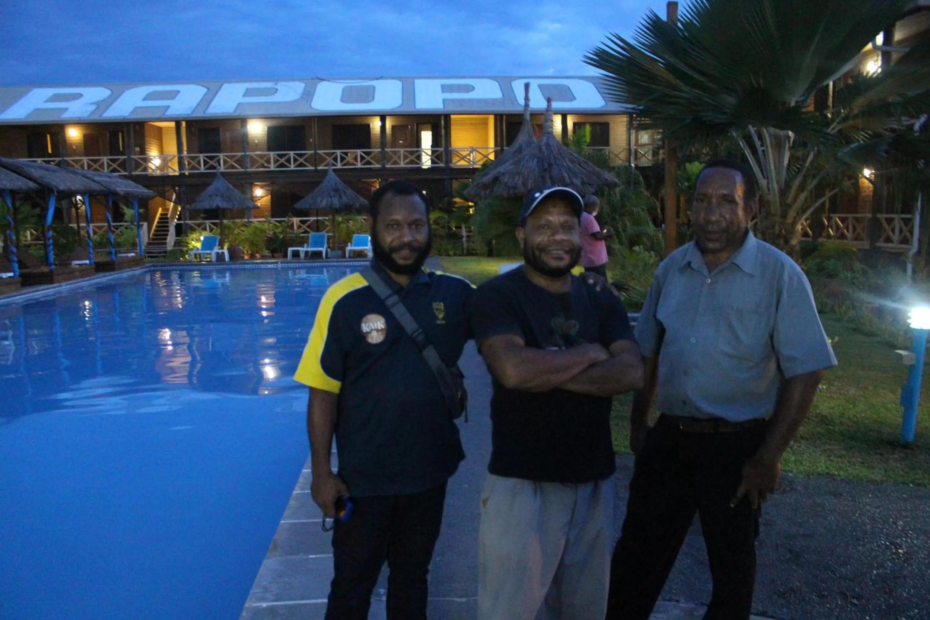 Night in Rapopo Plantation Resort