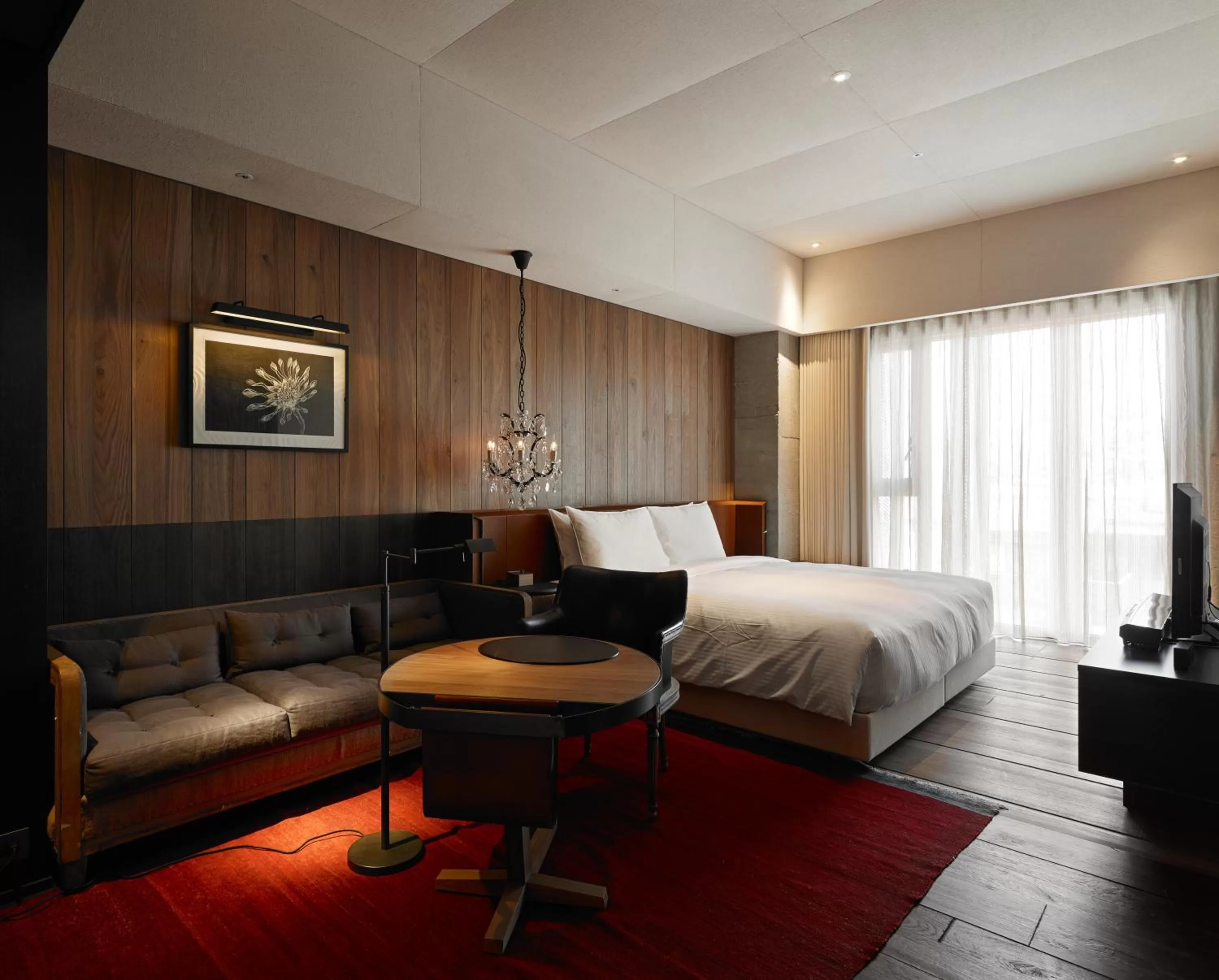 Photo of the whole room, Bed in Hotel Proverbs Taipei