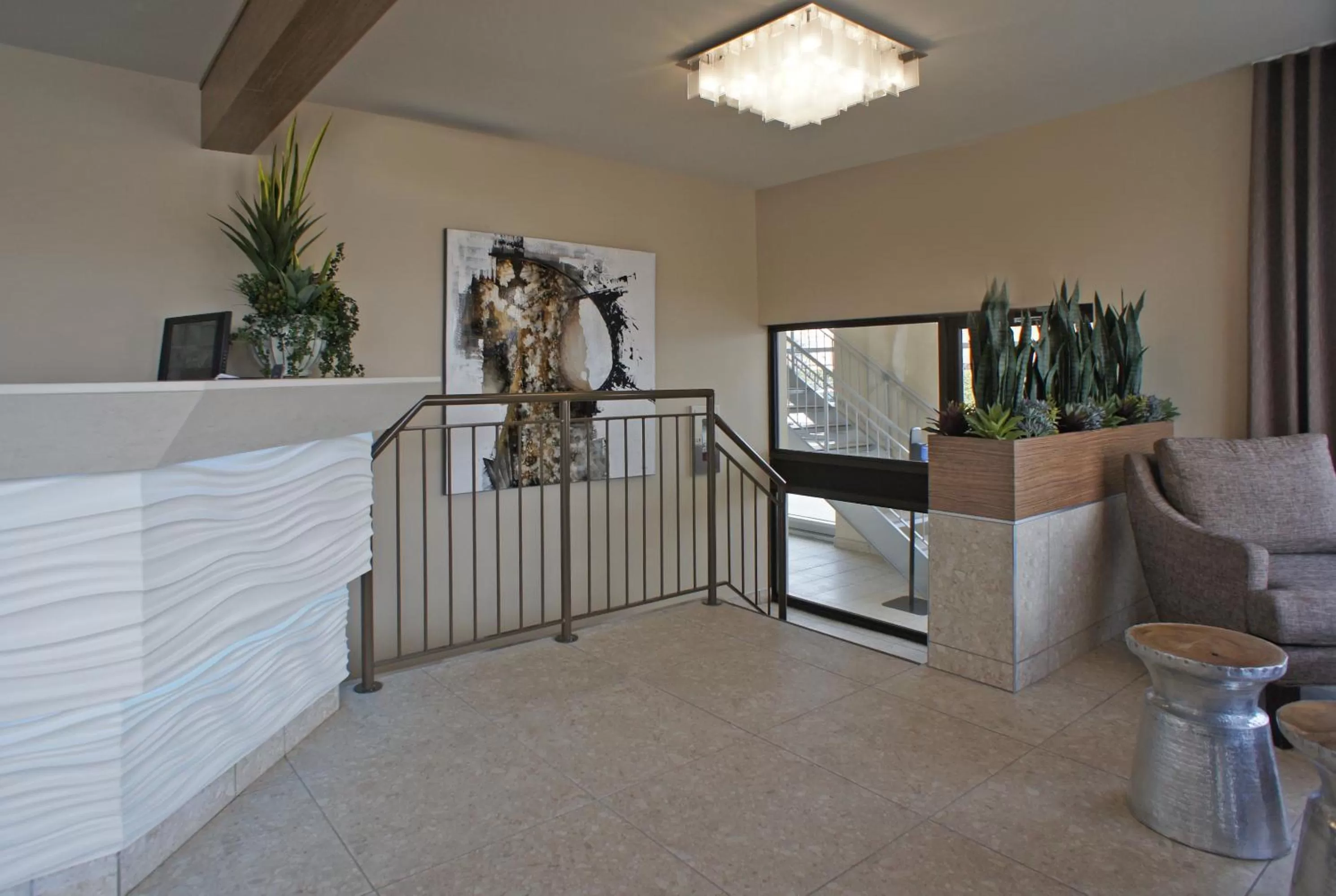 Lobby or reception in Motel Adam