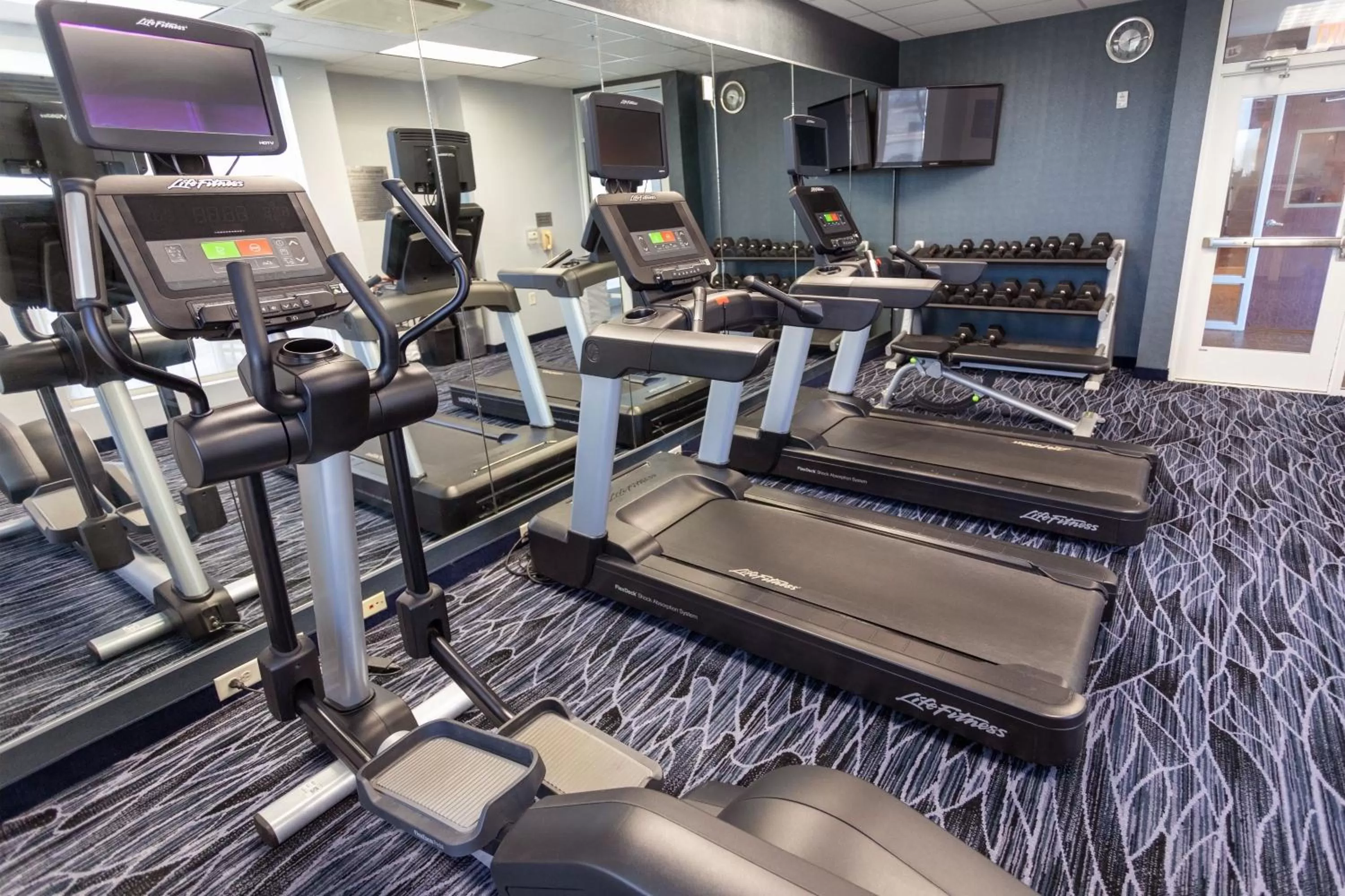 Fitness centre/facilities in Fairfield Inn & Suites by Marriott Athens I-65