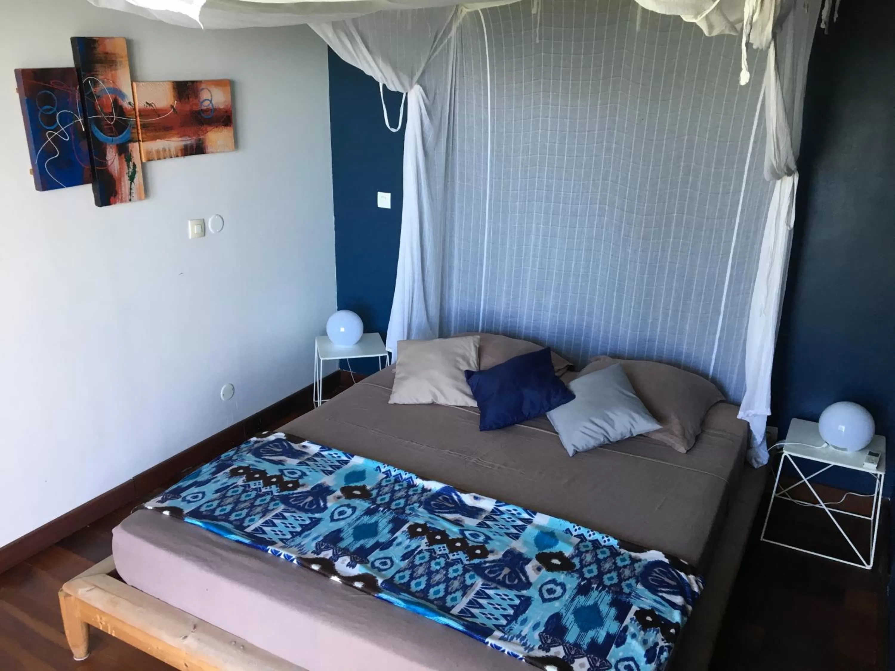 Bedroom, Bed in Villa Cajou chambres d'hôtes chez l'habitant et Zanzibar cottage