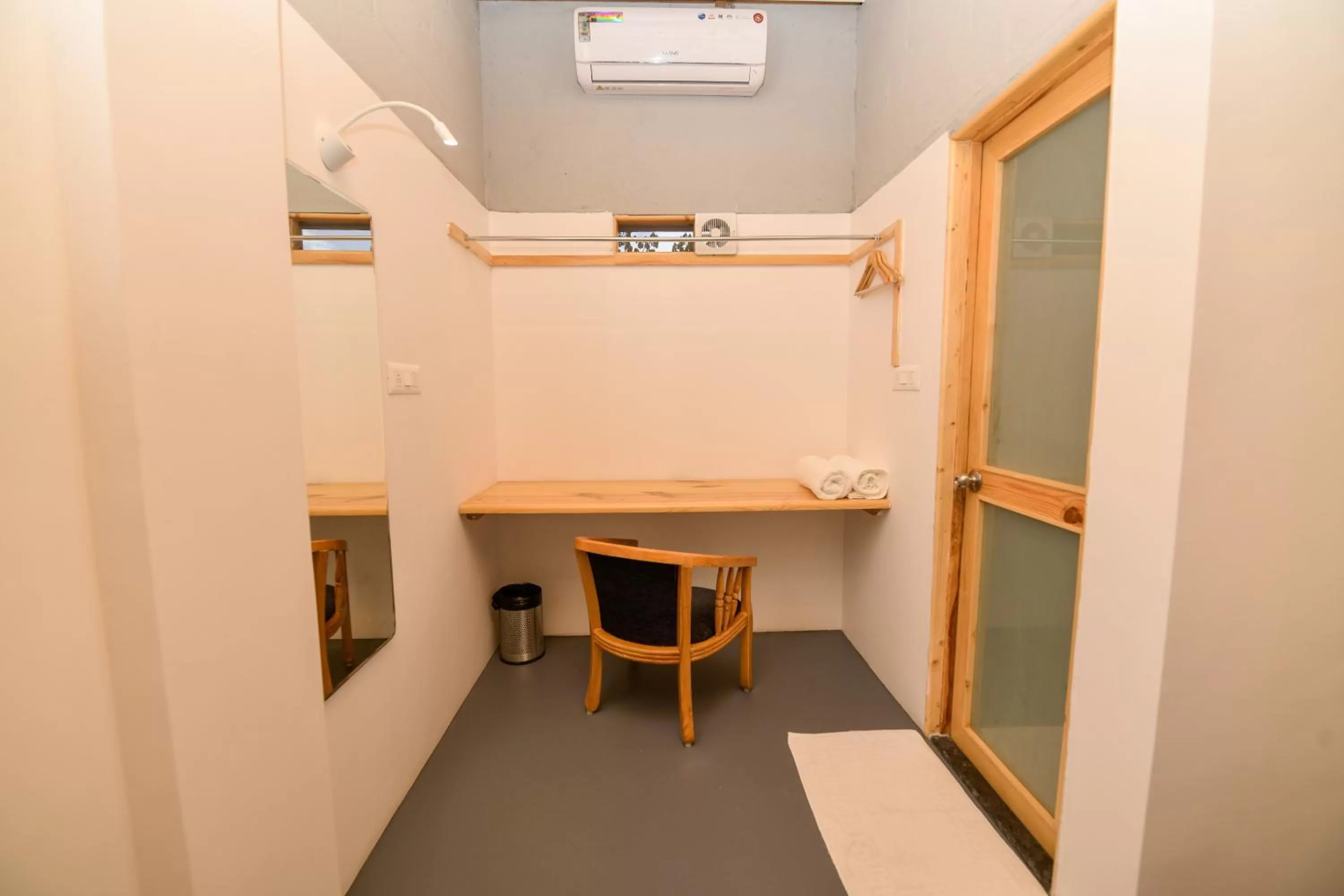 Seating area in Shine Residency