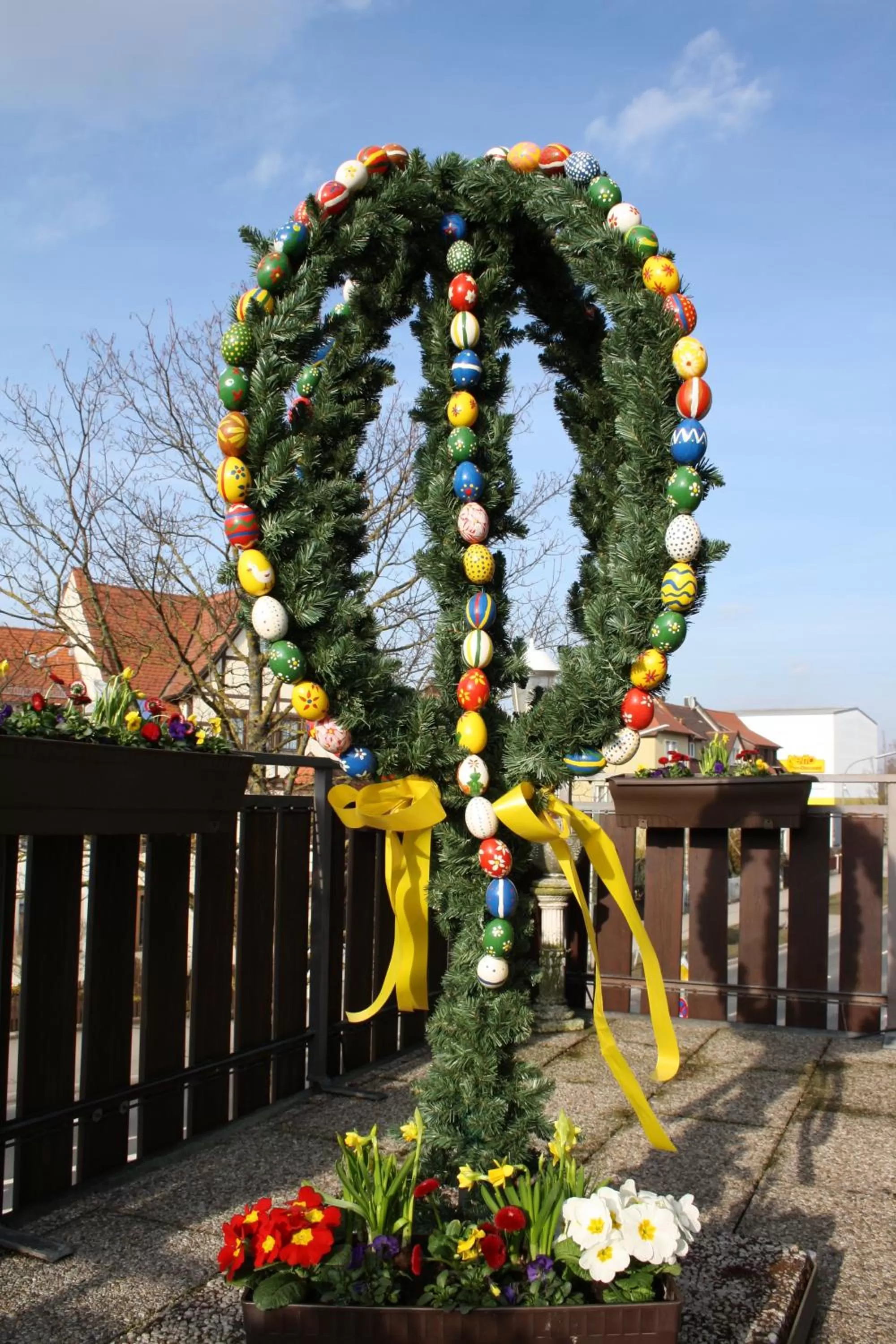 Garden in Hotel Merian Rothenburg