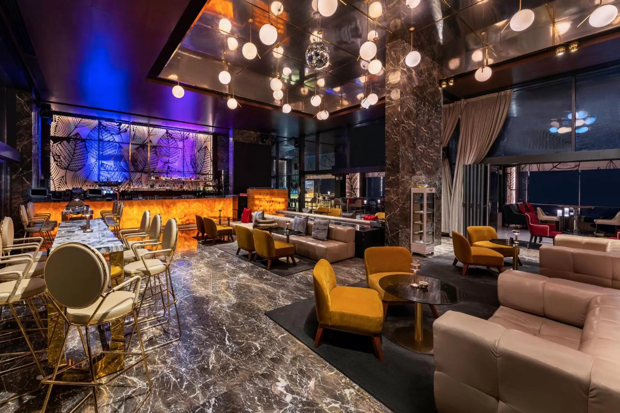 Lounge or bar in Grand Plaza Mövenpick Media City