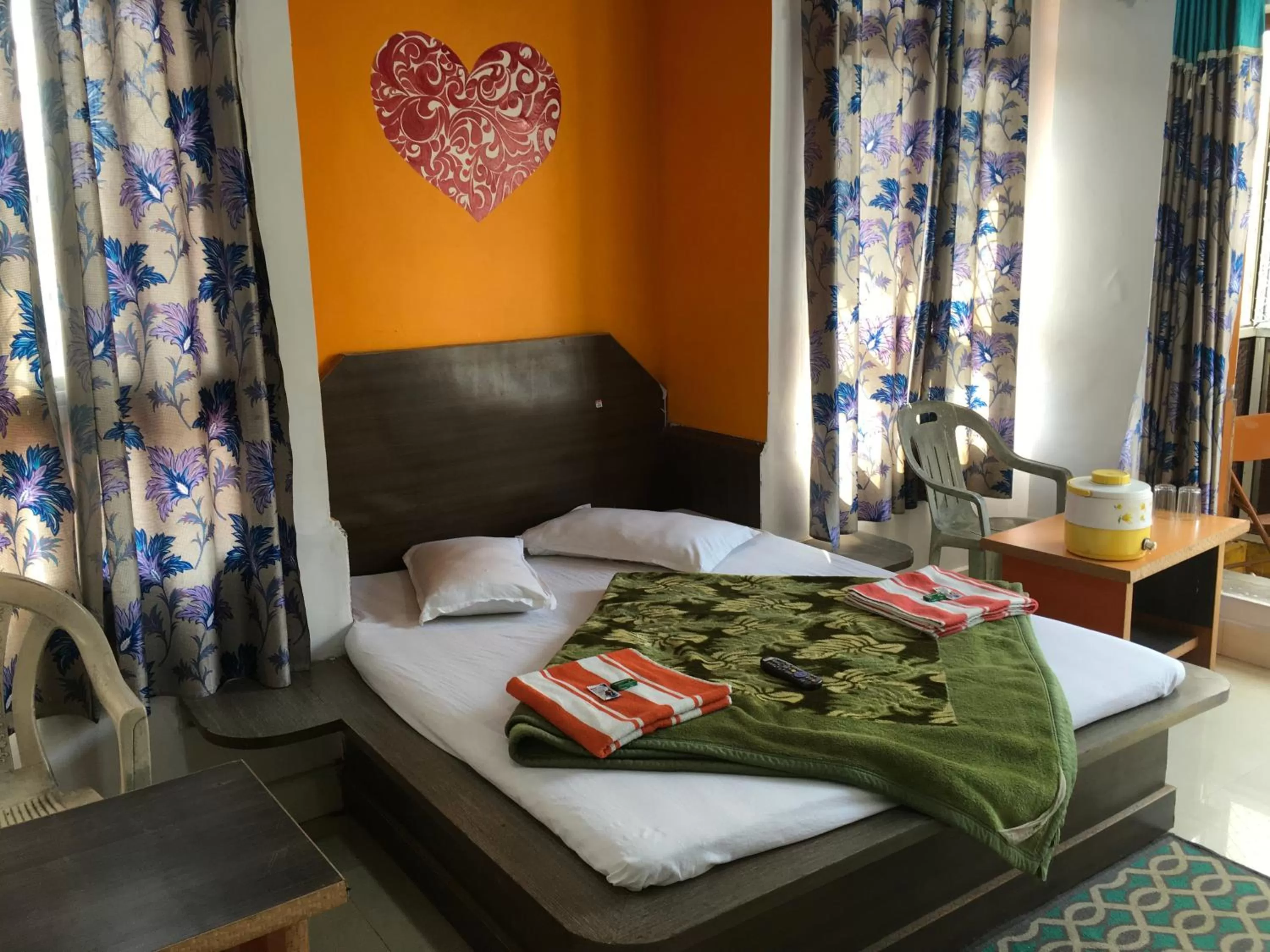 Bed in Hotel RAJVIHAR