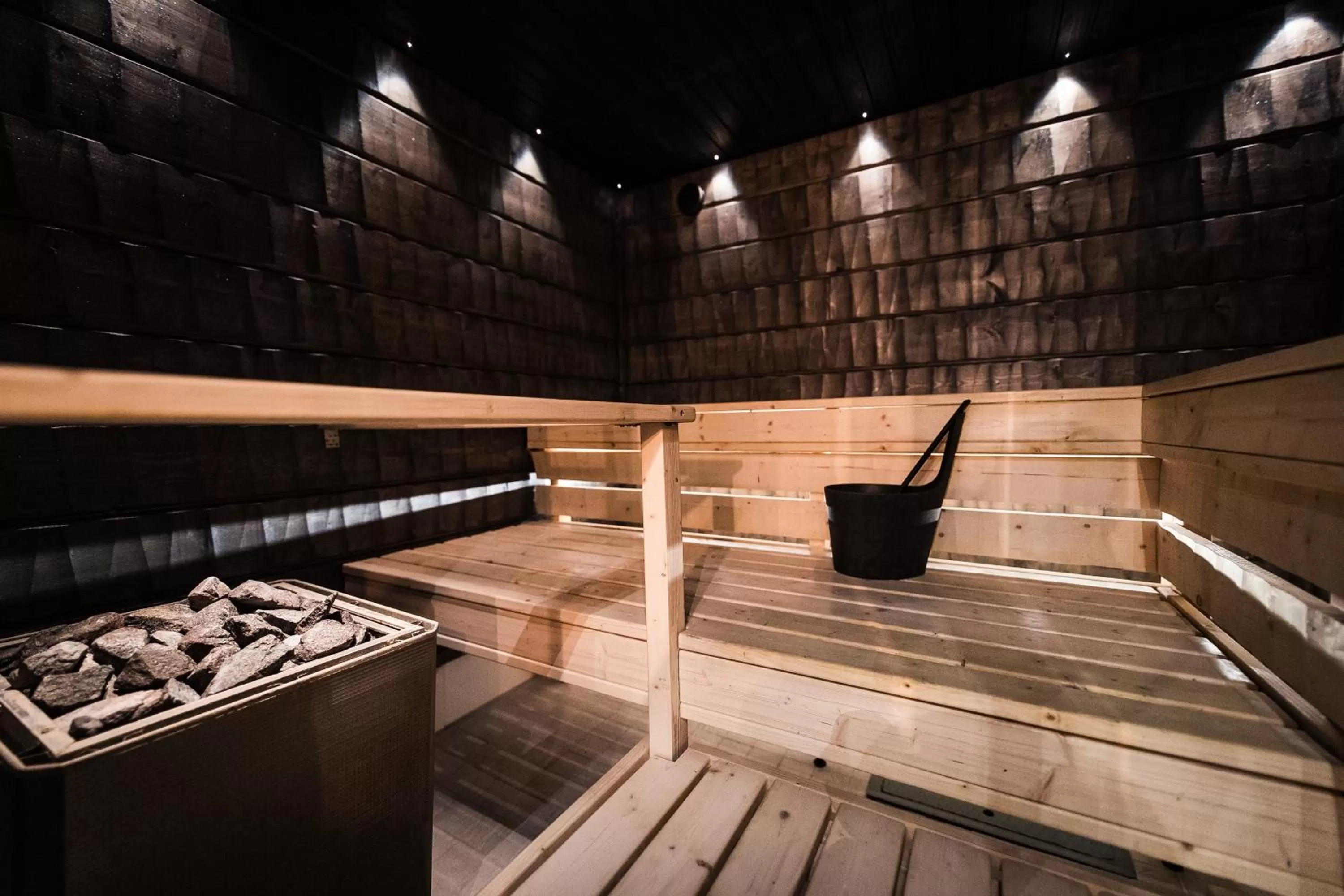 Sauna in Hotel Aakenus