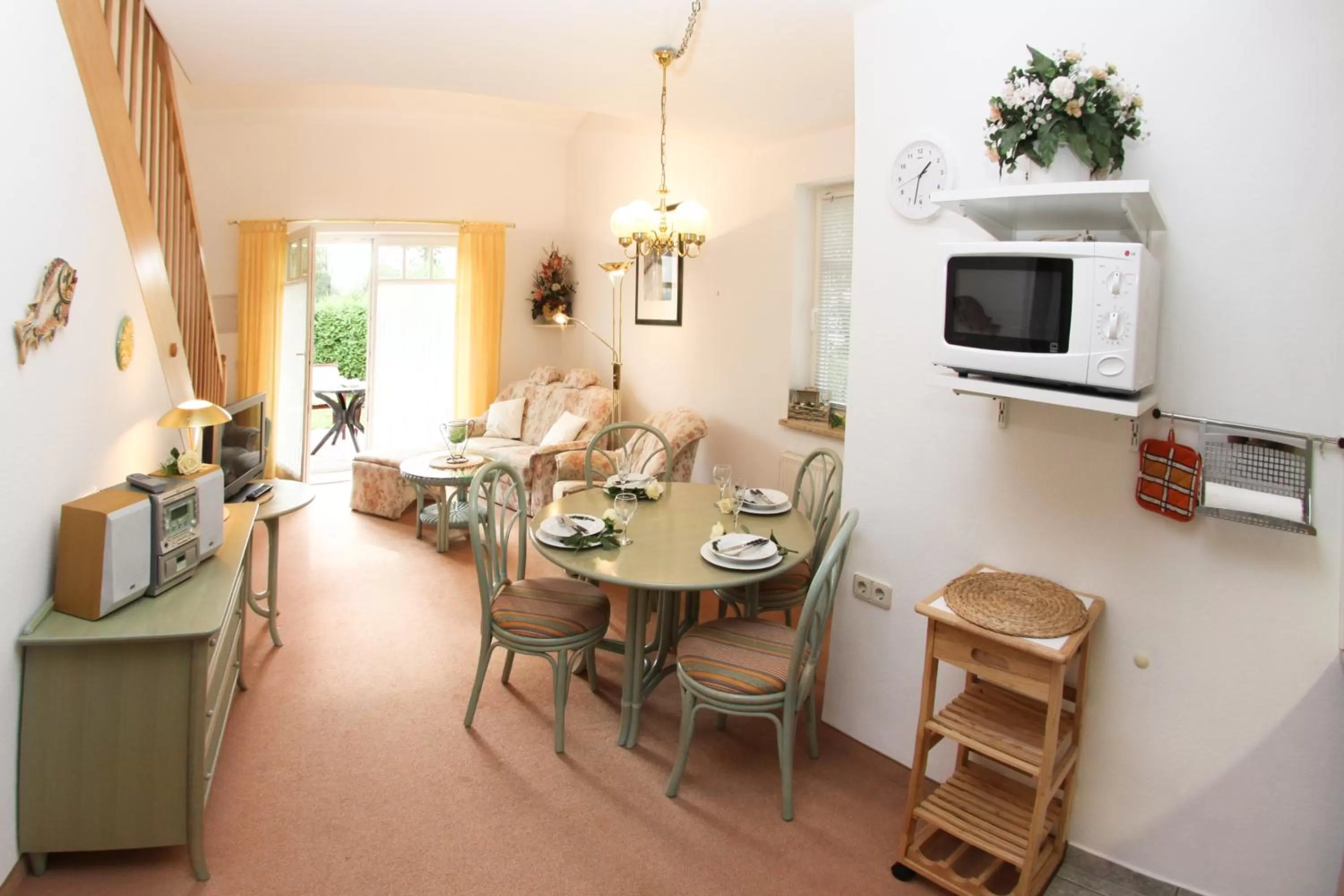 Kitchen or kitchenette in Hotel Rosenhof