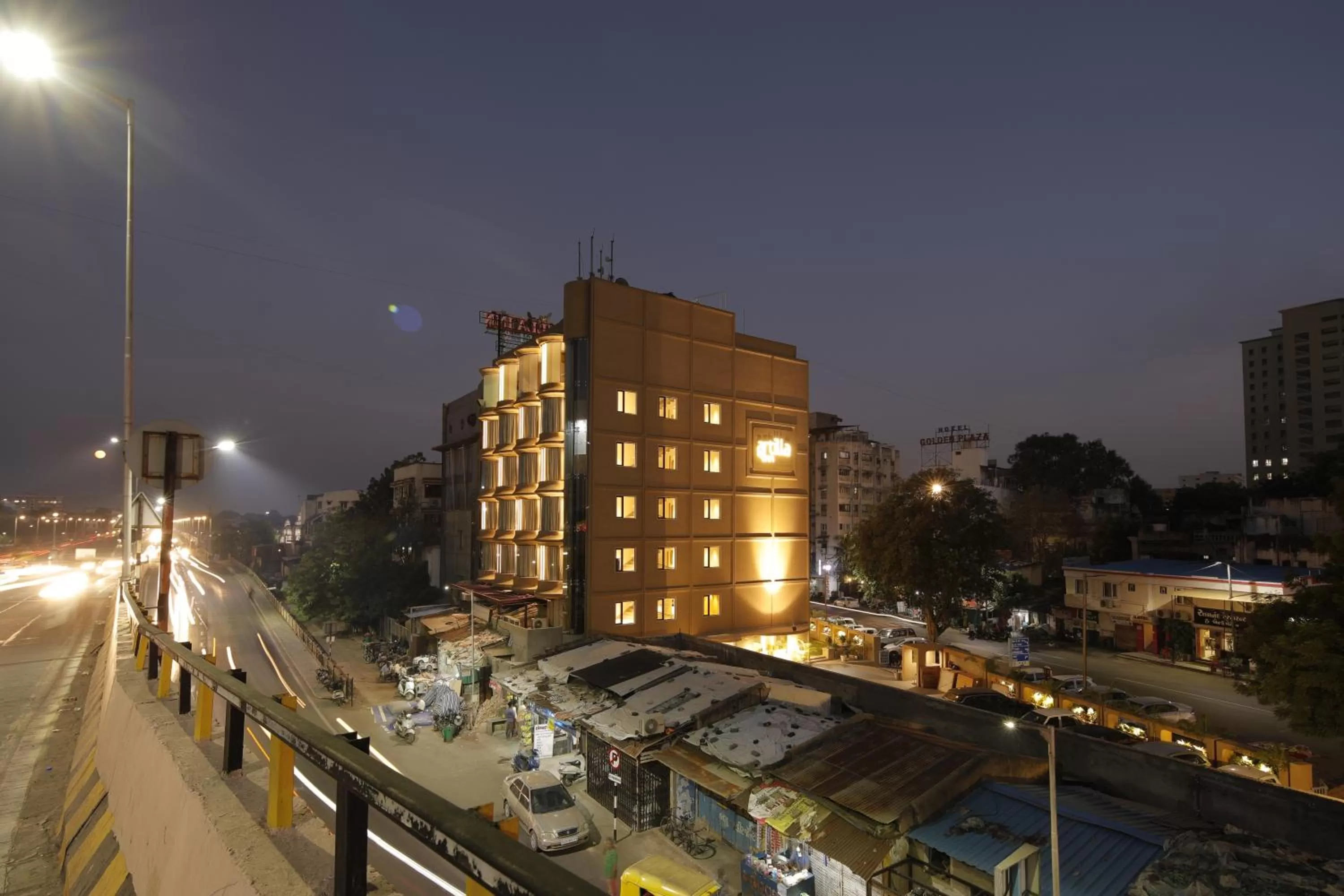 City view in Artilla Inn