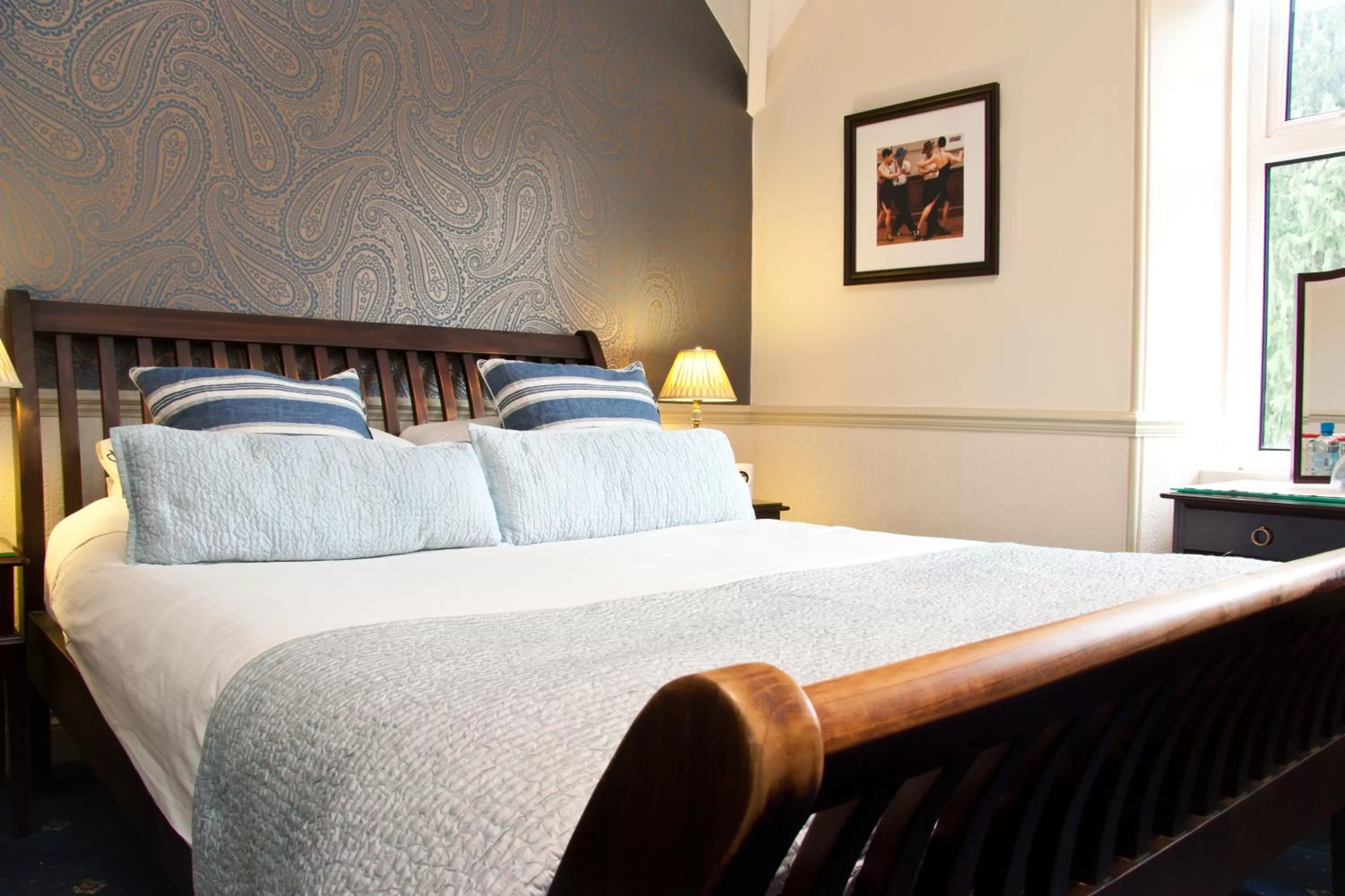 Bedroom, Bed in 1 Park Road