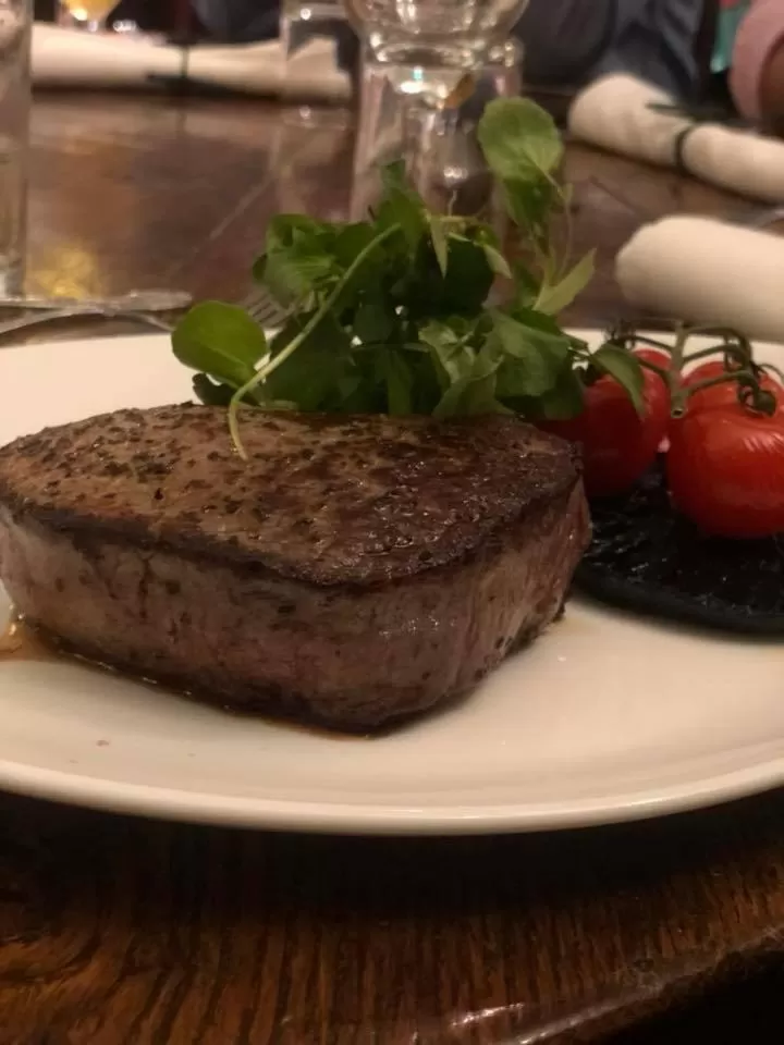 Food in The Swan Hotel