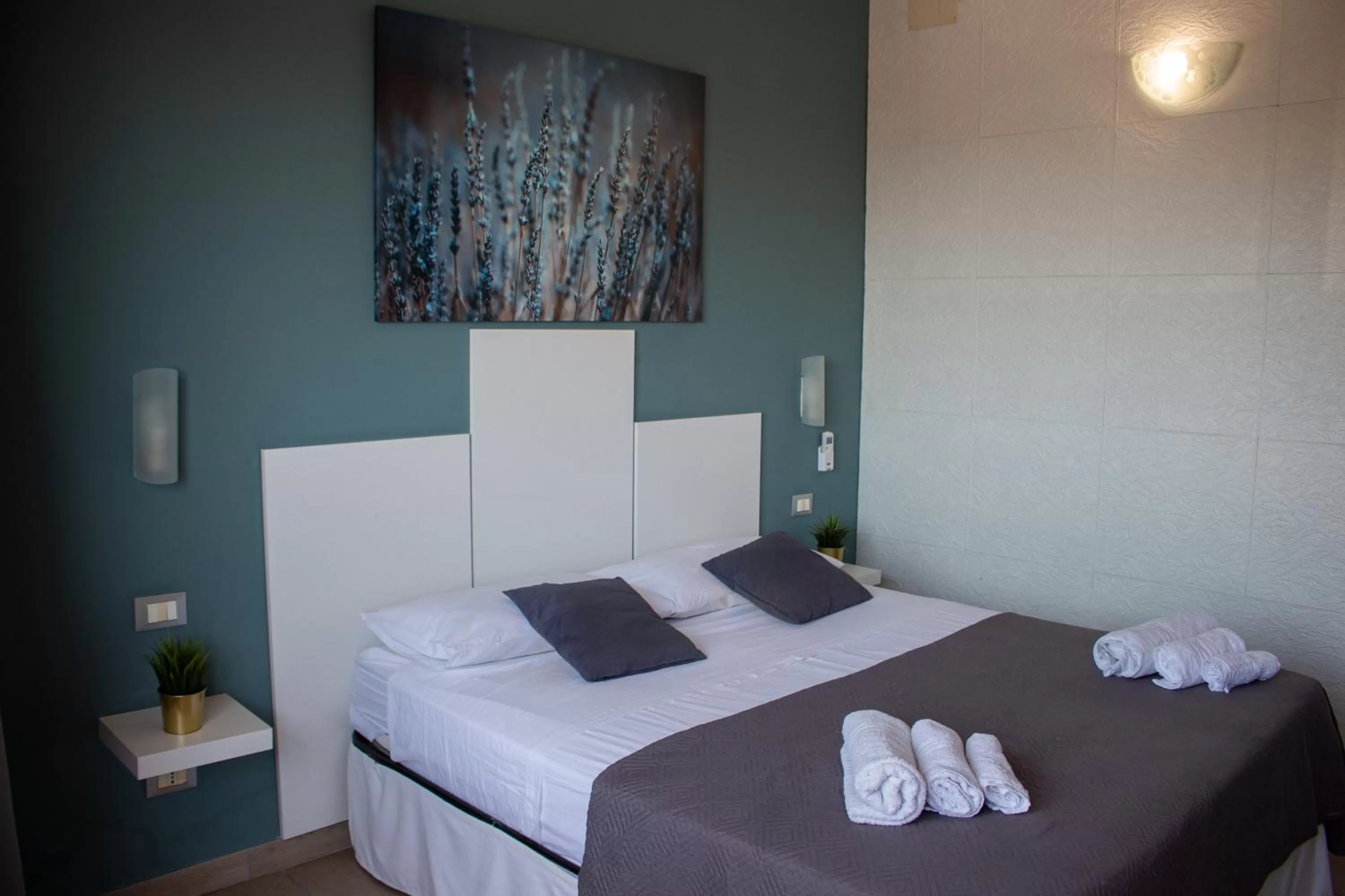 Bed in Mirage Mer B&B