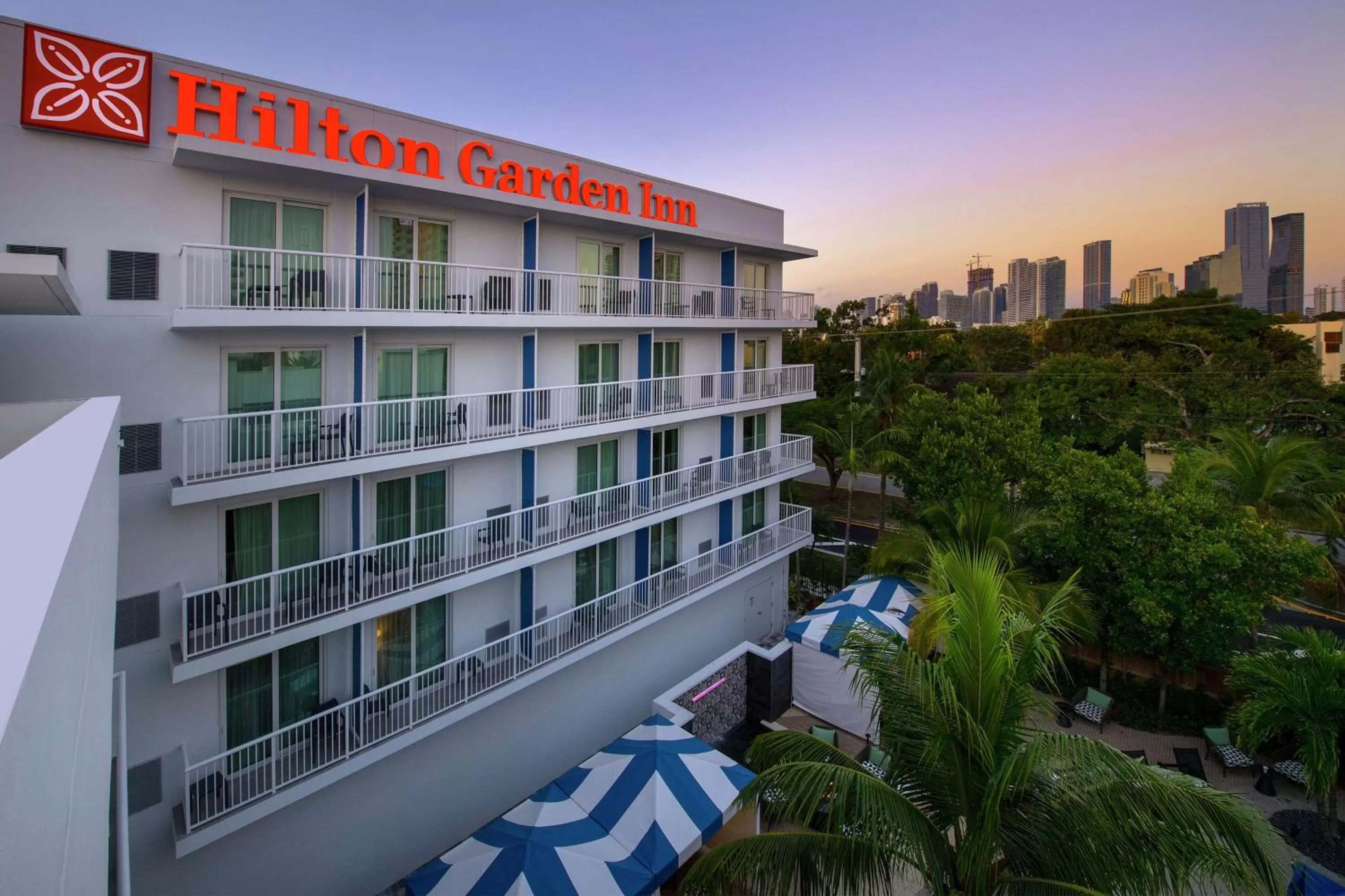 Property building in Hilton Garden Inn Miami Brickell South