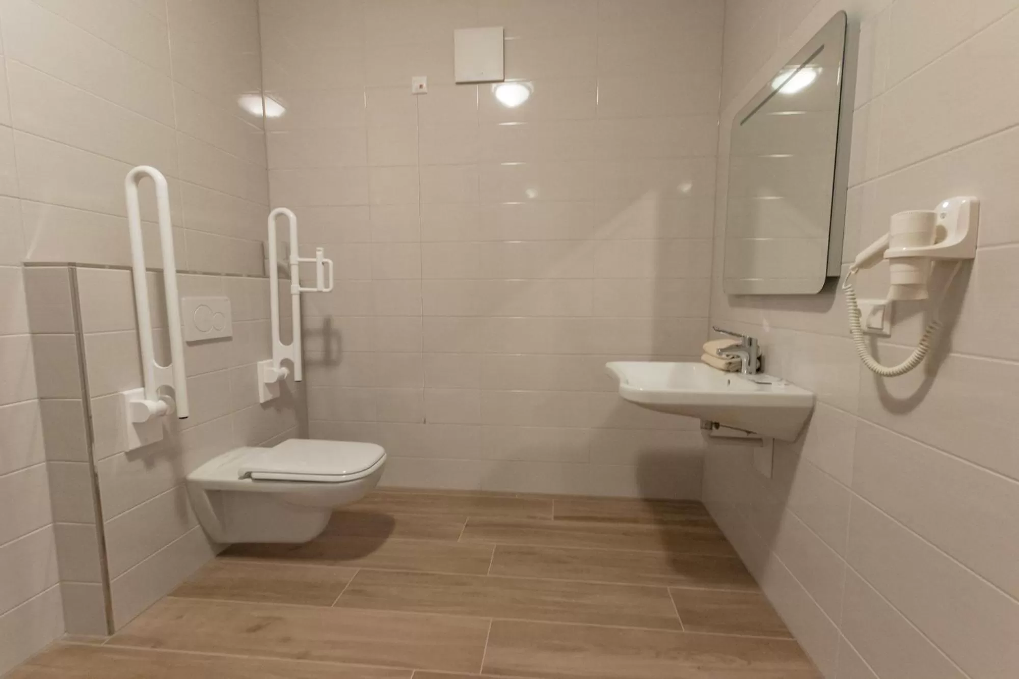 Toilet in Stadthotel Donauwörth