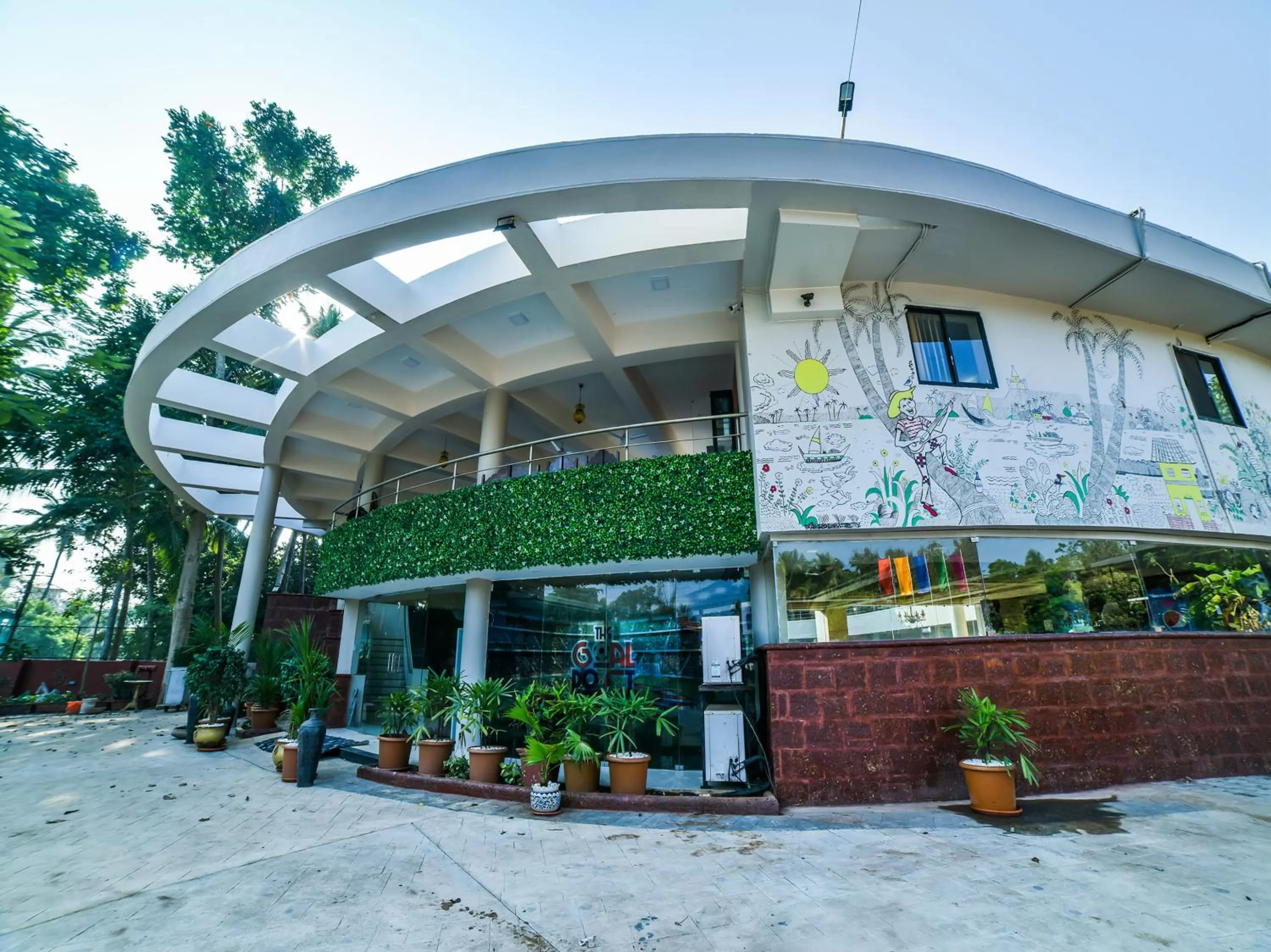 Property building in The Center Court Resort & Spa