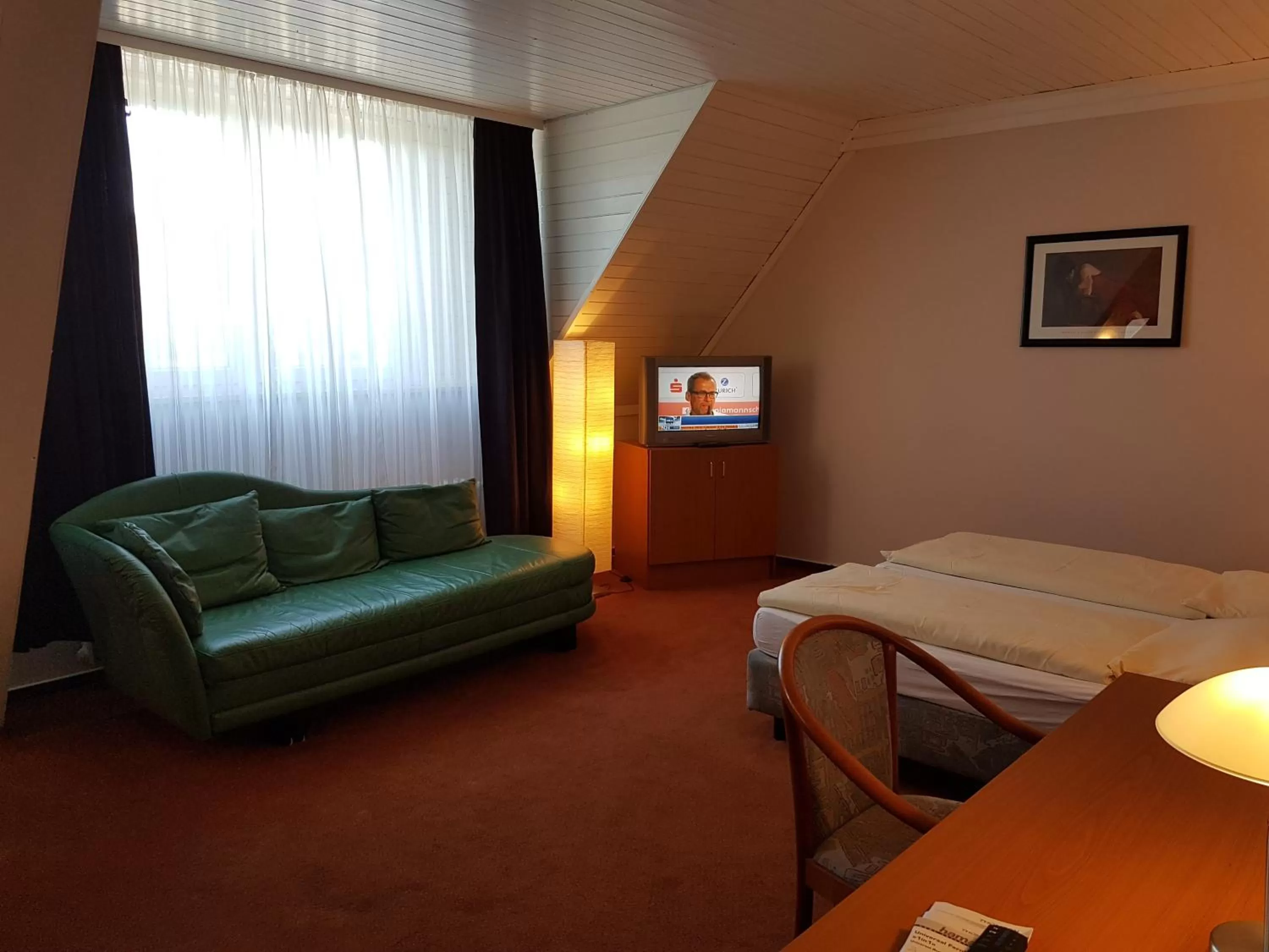 Living room, Bed in Hotel Restaurant Klostermühle