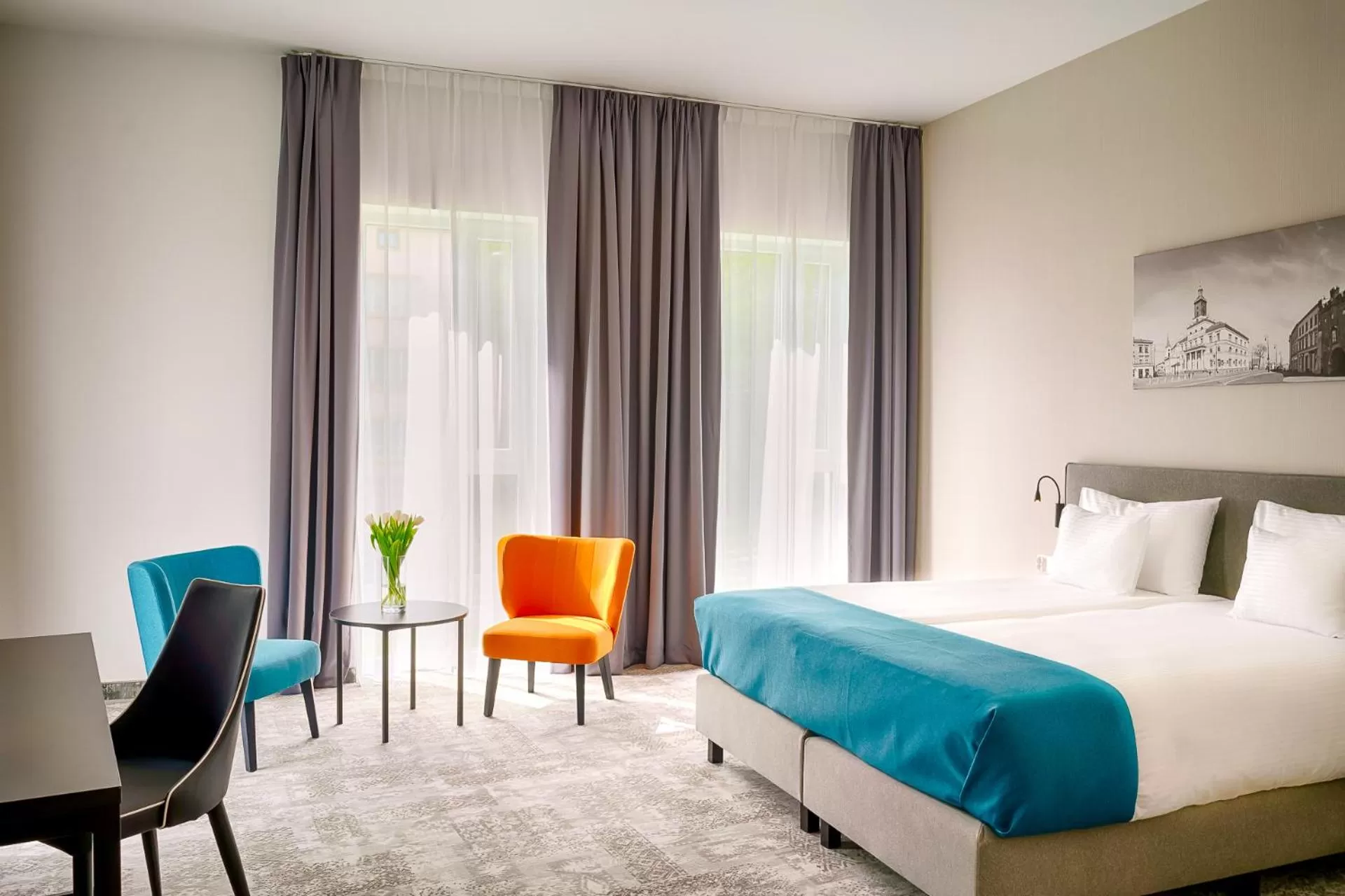 Photo of the whole room, Bed in Focus Hotel Premium Lublin