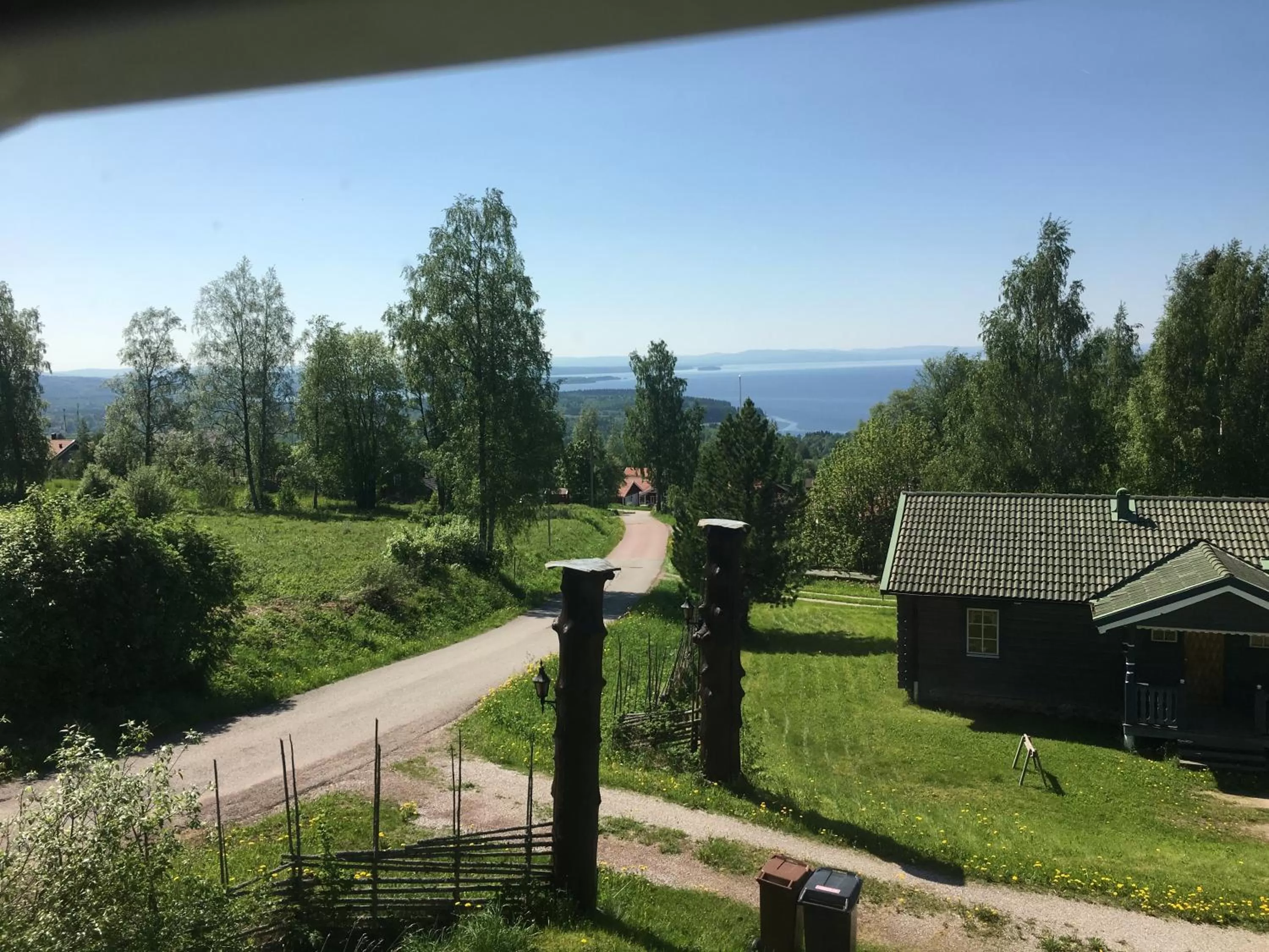 Lake view in Augustas Bed & Breakfast