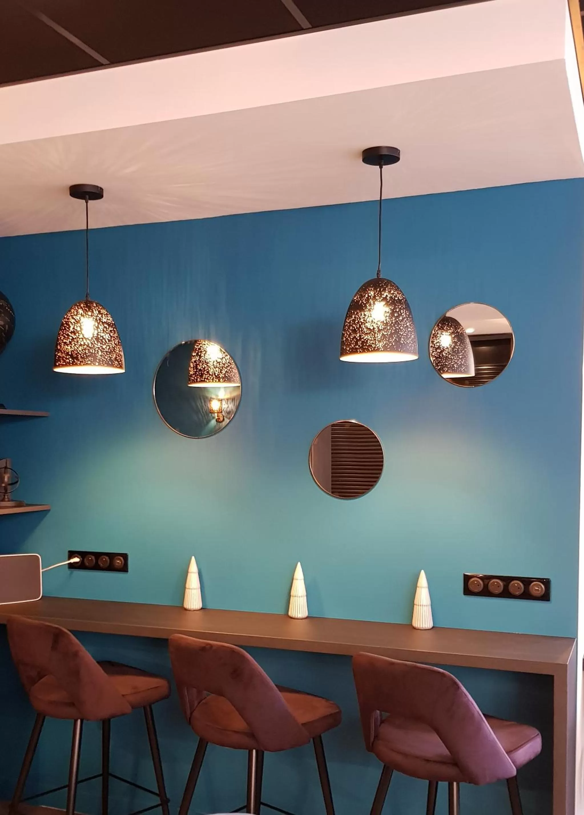 Lounge or bar in Hotel de Champagne