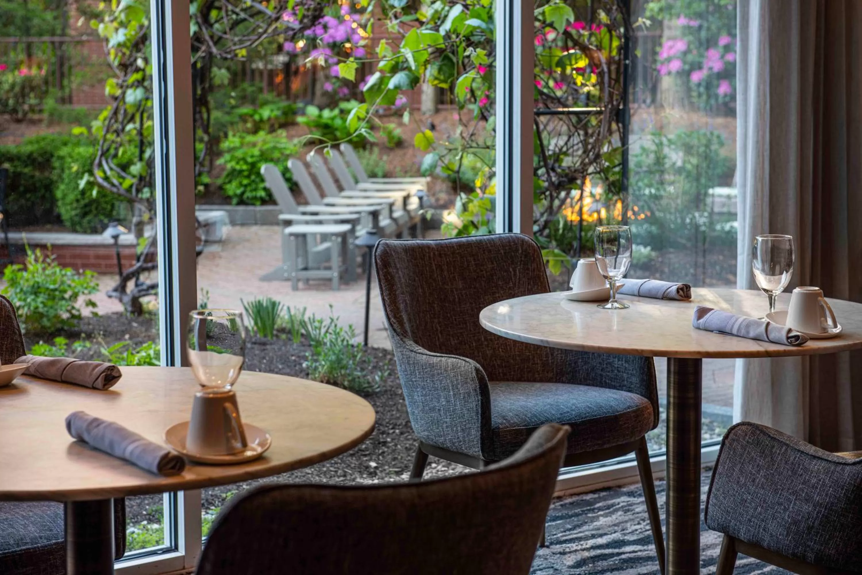 Breakfast in Portland Harbor Hotel