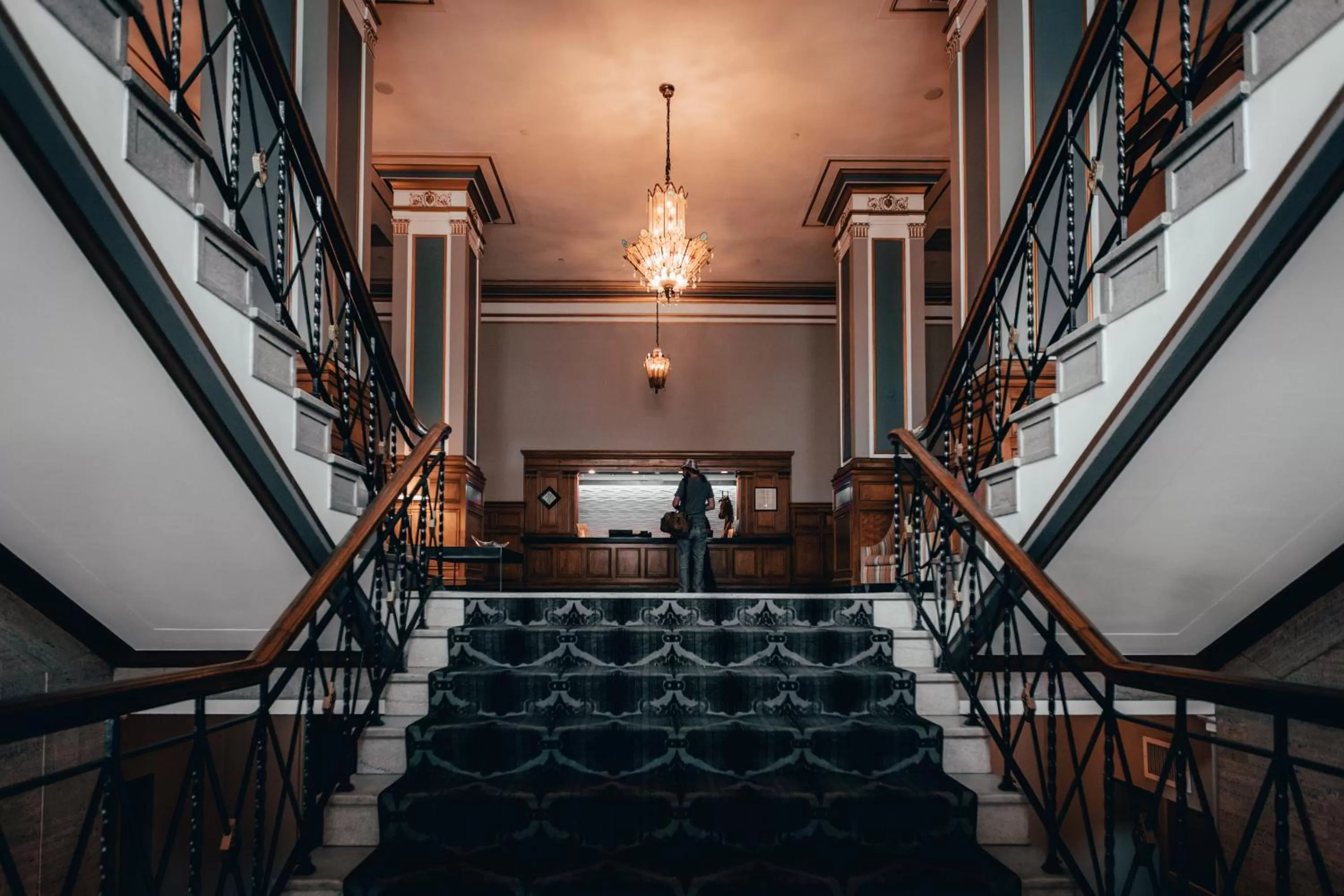 Lobby or reception in voco The Tiger Hotel, Columbia, MO by IHG