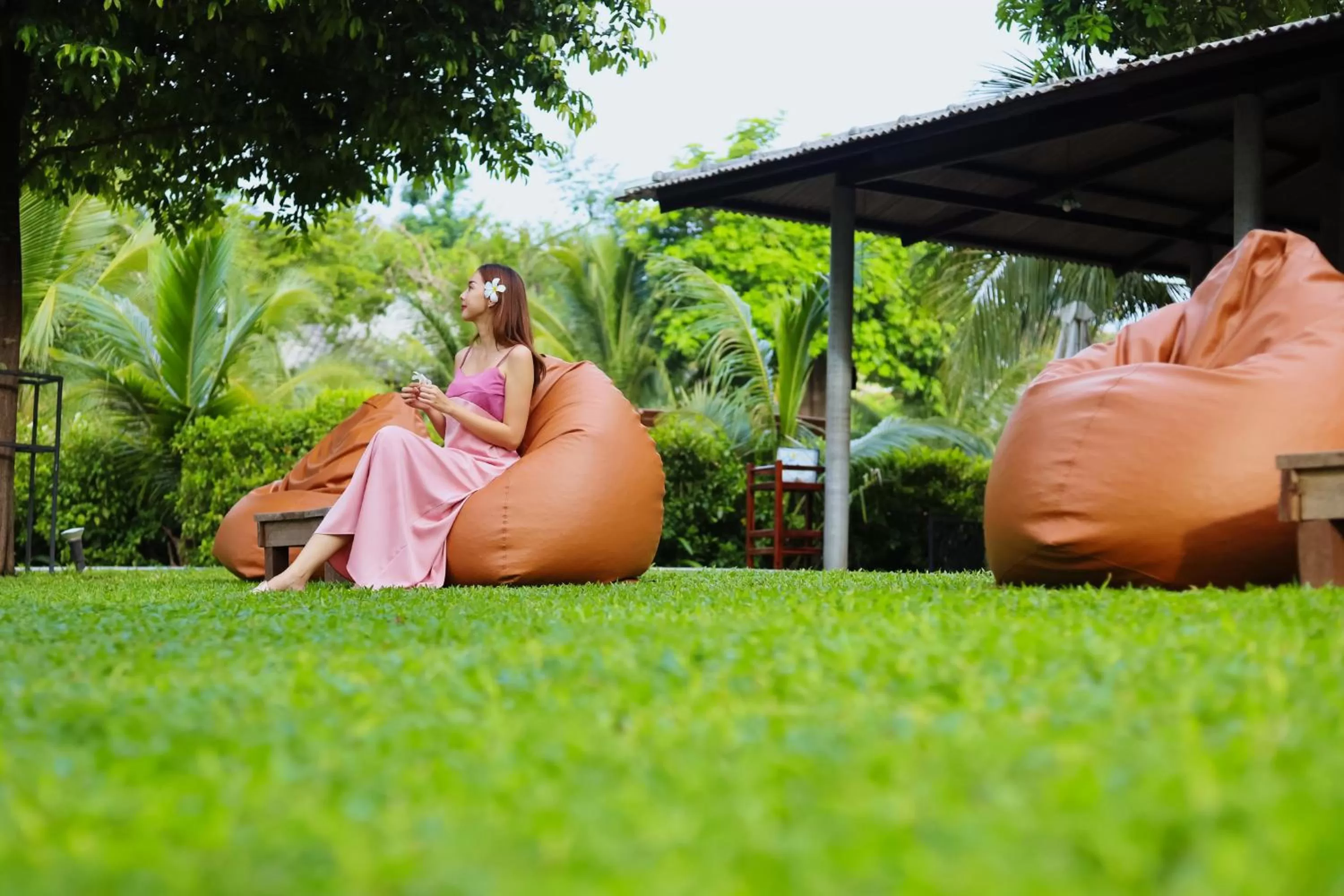 Natural landscape in Royal River Kwai Resort and Spa