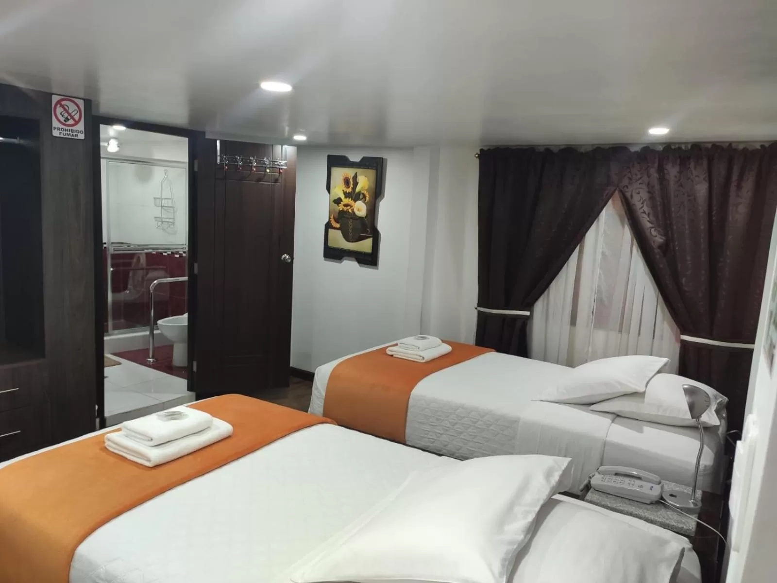 Bed in Hotel el Che No apto para corruptos