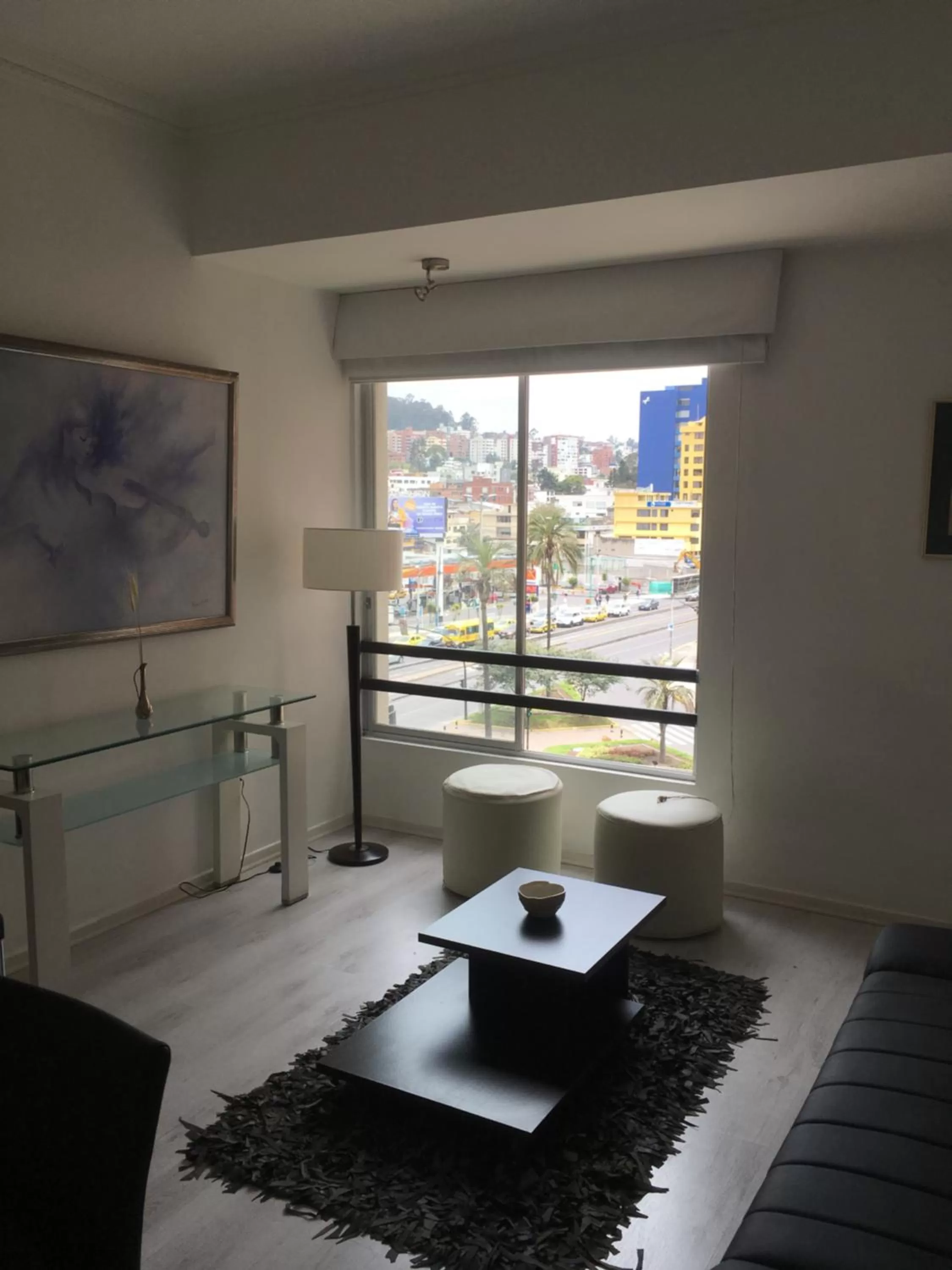 Living room in Suites Parque Real