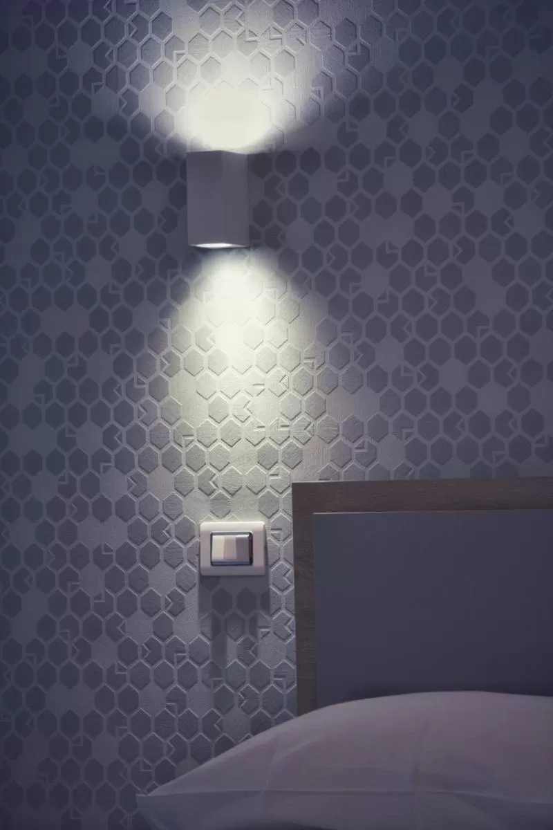 Bed in Lumarooms B&B